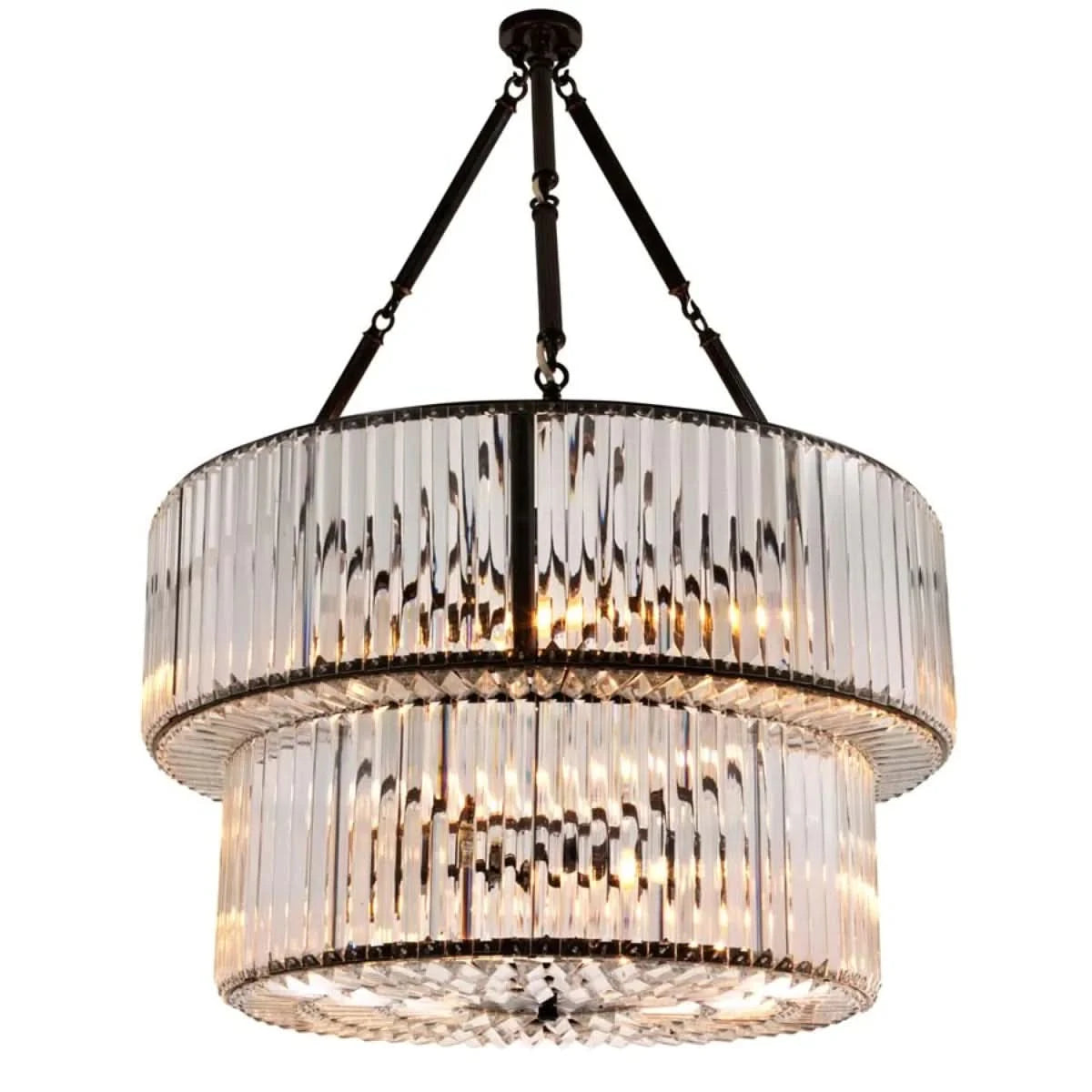Eichholtz Chandelier Infinity Double Kronleuchter Eichholtz