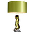 Eichholtz Tischlampe Carnegie – Grünes Glas & französische Verkabelung Tischlampe Eichholtz