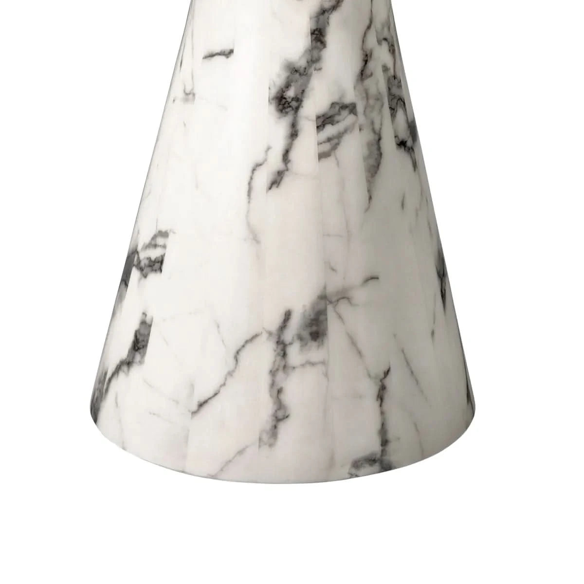Eichholtz Esstisch Turner White faux marble Esstisch rund Eichholtz