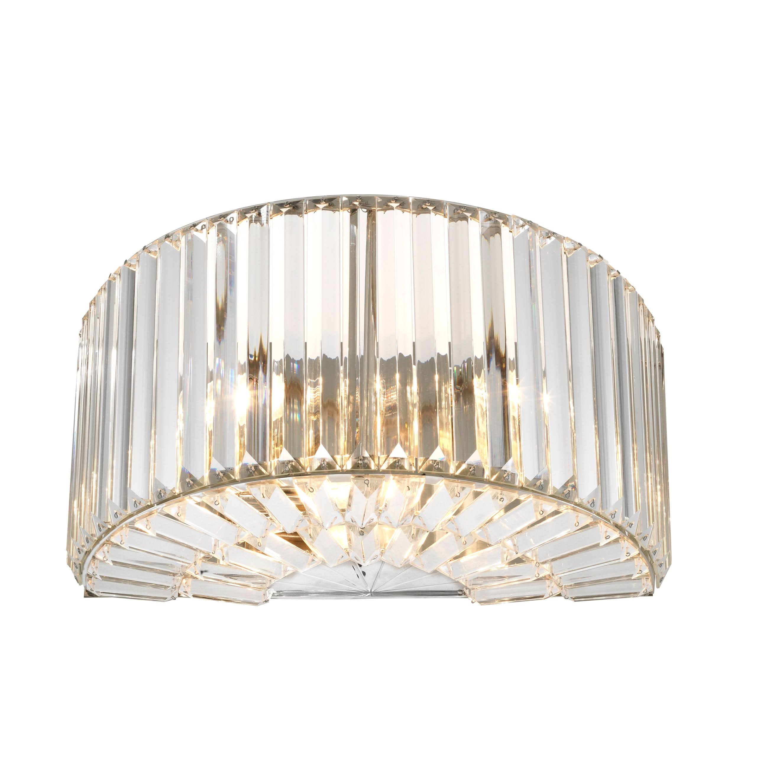 Eichholtz Wandleuchte Infinity – Nickel-Finish | Kristallglas Wandlampe Eichholtz