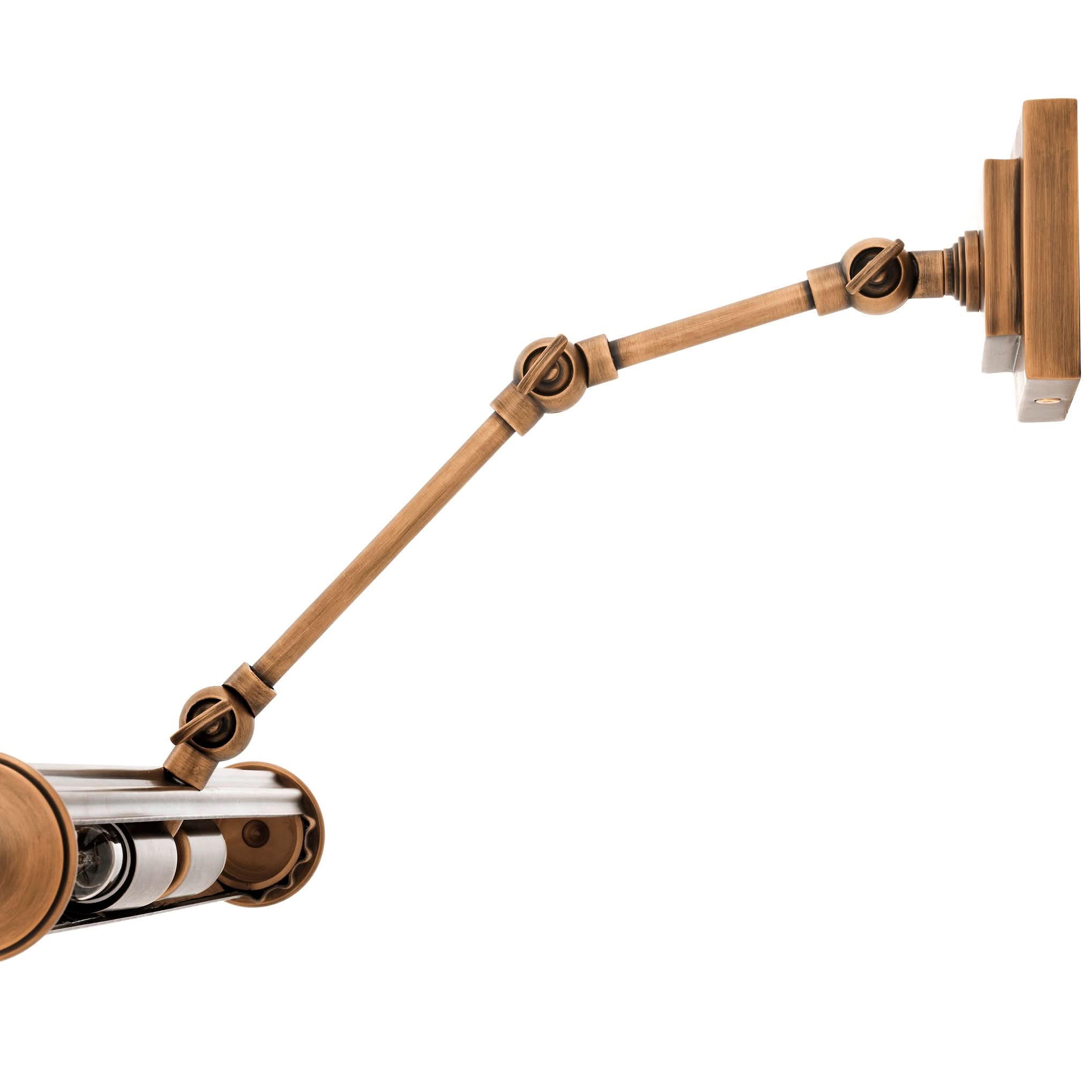 Eichholtz Wandleuchte Luca L – Antik-Messing-Finish Wandlampe Eichholtz