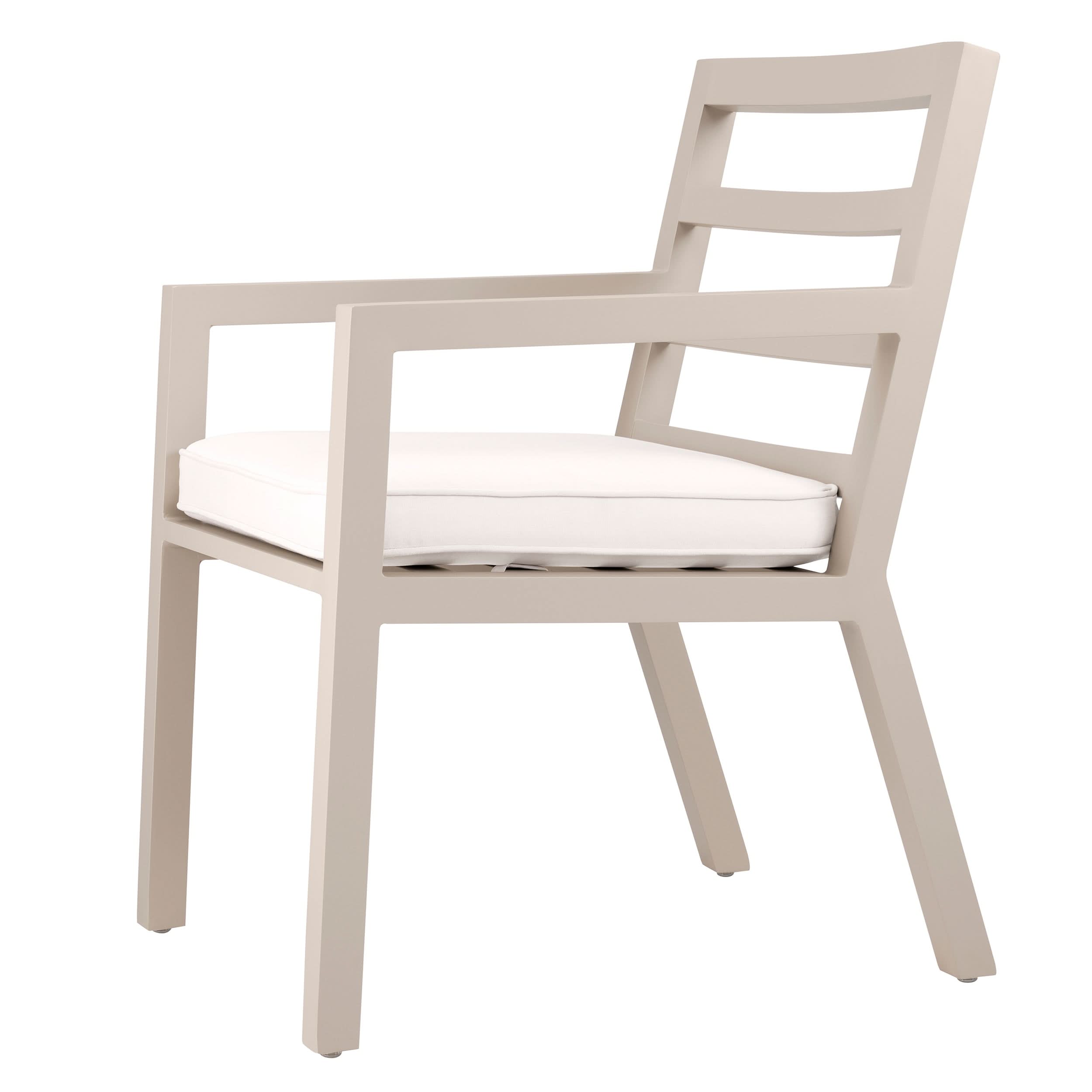 Eichholtz Outdoor Esszimmerstuhl Delta – Sandfarben | Bezug aus Acryl Outdoor Stuhl Eichholtz