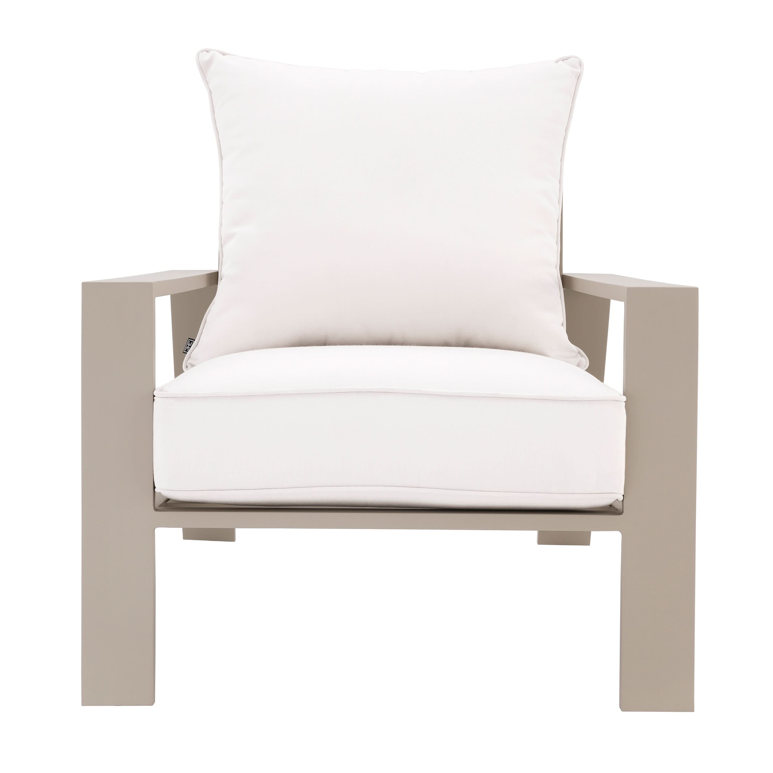 Eichholtz Outdoor Sessel Belle Vue – Sandfarben | Bezug aus Acryl Outdoor Sessel Eichholtz