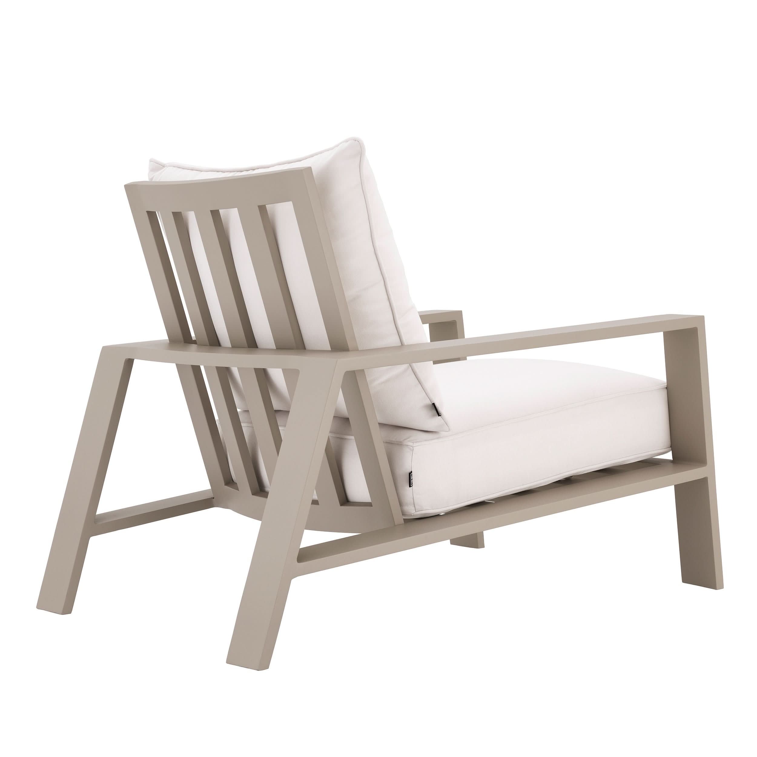 Eichholtz Outdoor Sessel Belle Vue – Sandfarben | Bezug aus Acryl Outdoor Sessel Eichholtz