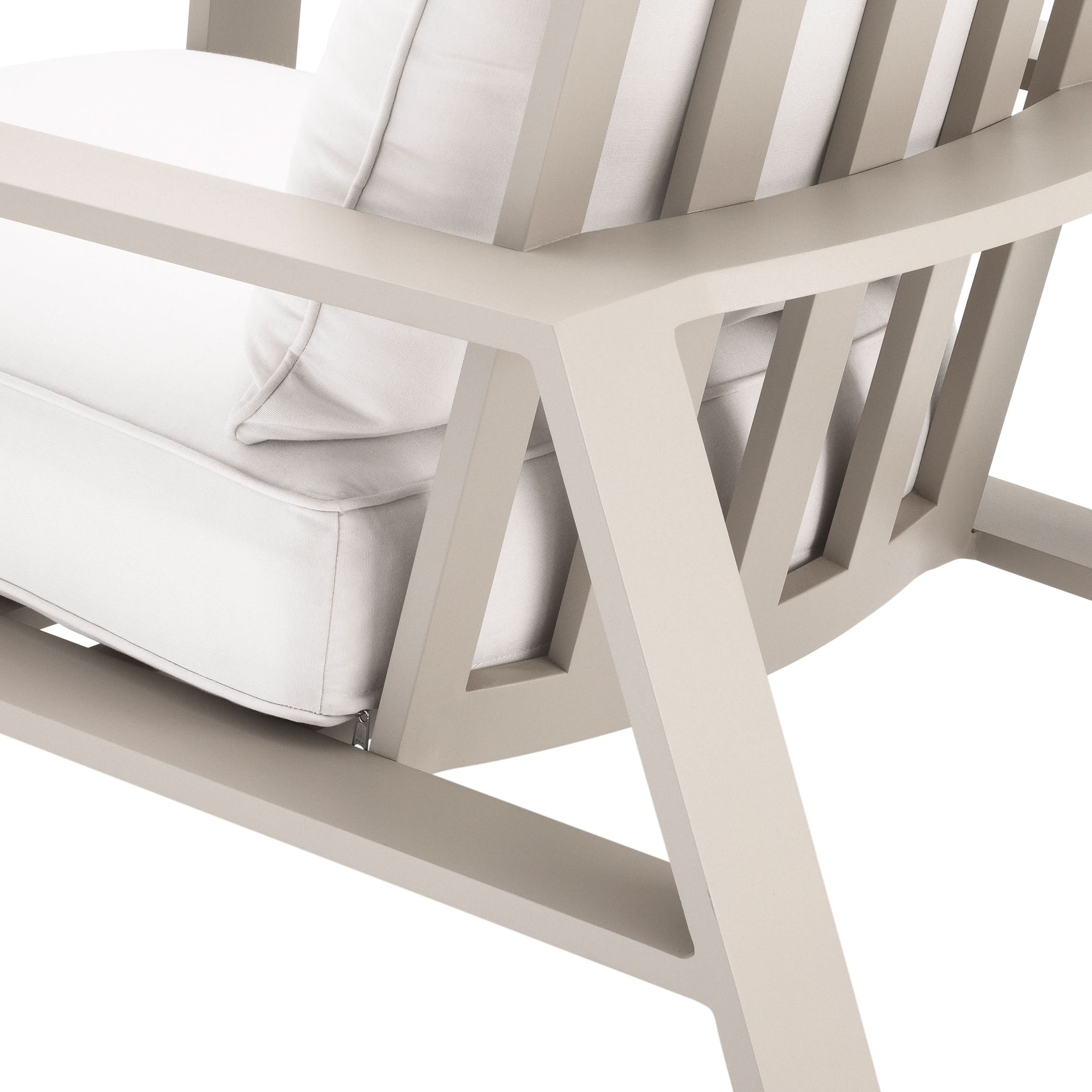 Eichholtz Outdoor Sessel Belle Vue – Sandfarben | Bezug aus Acryl Outdoor Sessel Eichholtz