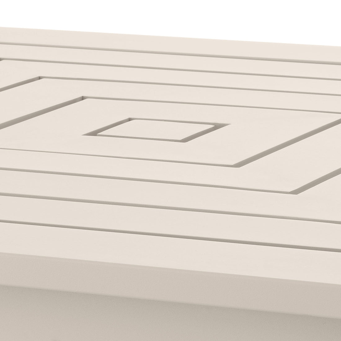 Eichholtz Outdoor Couchtisch Vistamar – Sandfarben | Quadrat Outdoor Couchtisch eckig Eichholtz