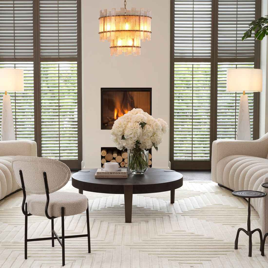 Eichholtz Teppich Breck 300 x 400 cm – Ivory | Handgetuftet | 100% Wolle Eckiger Teppich Eichholtz