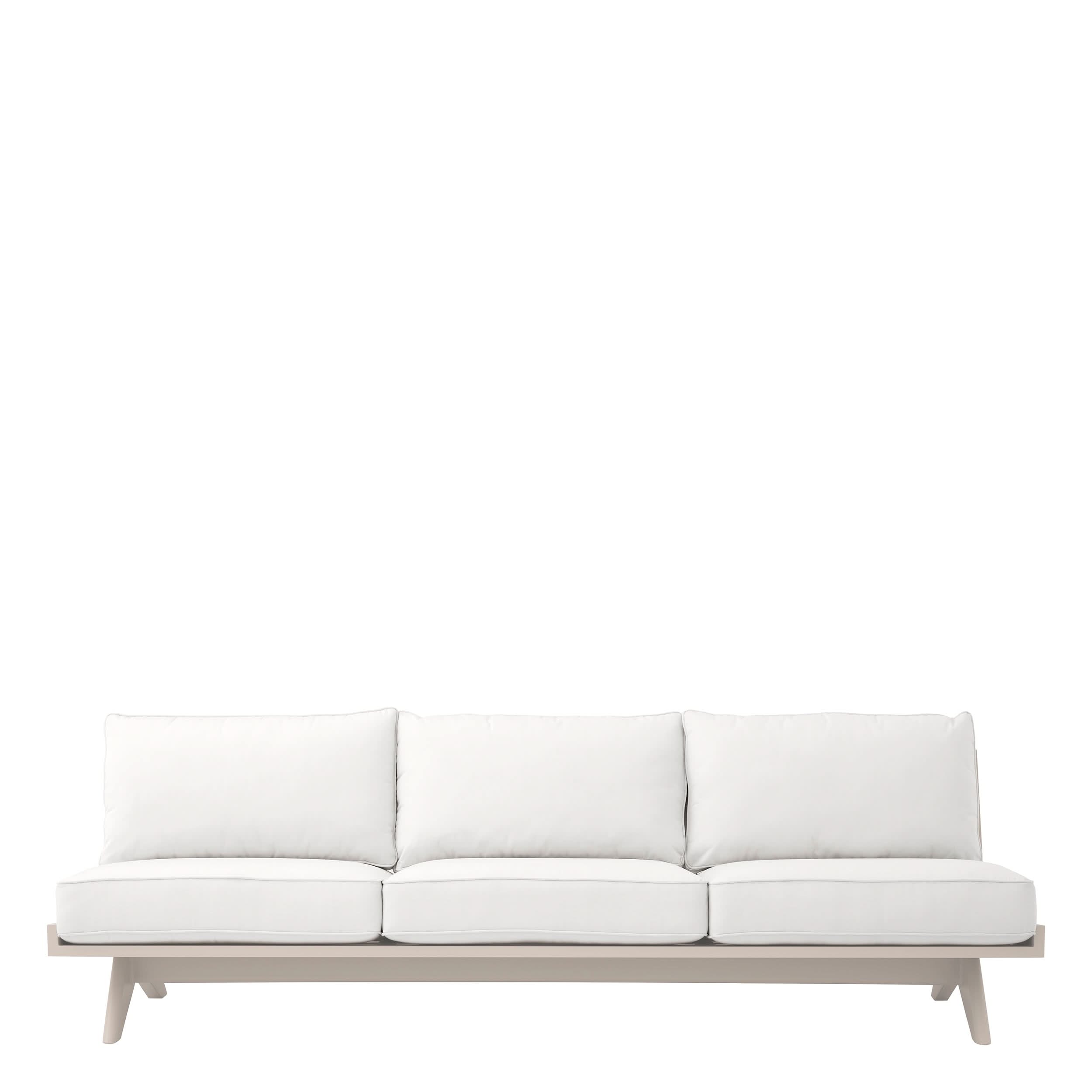Eichholtz Outdoor Sofa Lomax – Sandfarben | Bezug aus Acryl Outdoor Sofa Eichholtz