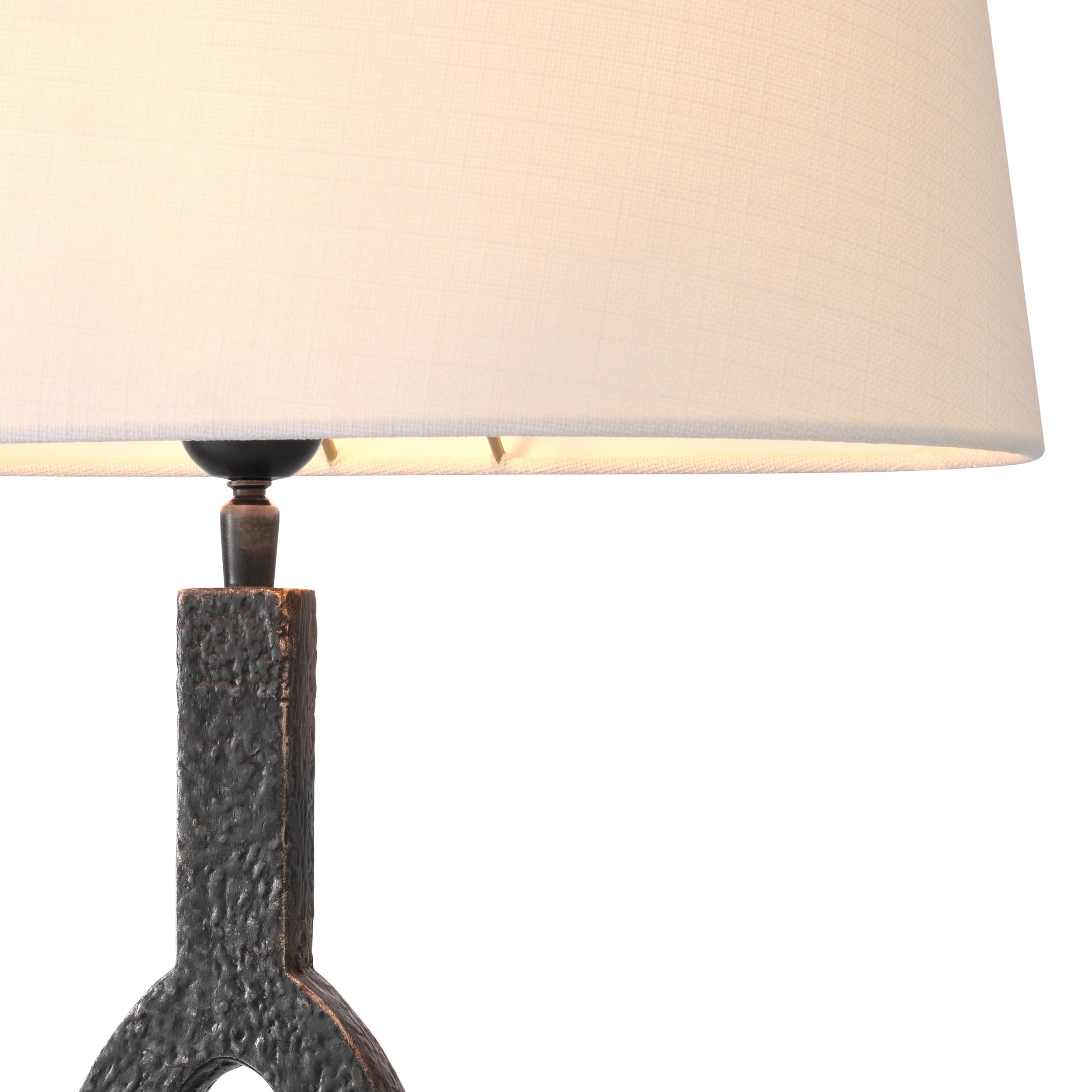 Eichholtz Tischleuchte Coosa – Bronze-Finish Tischlampe Eichholtz