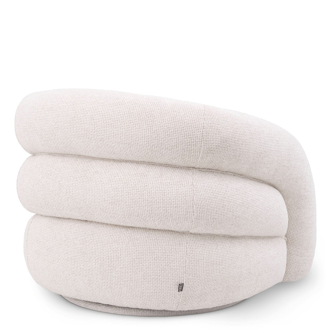 Eichholtz Drehstuhl Novelle - Lyssa Off-White Drehsessel Eichholtz