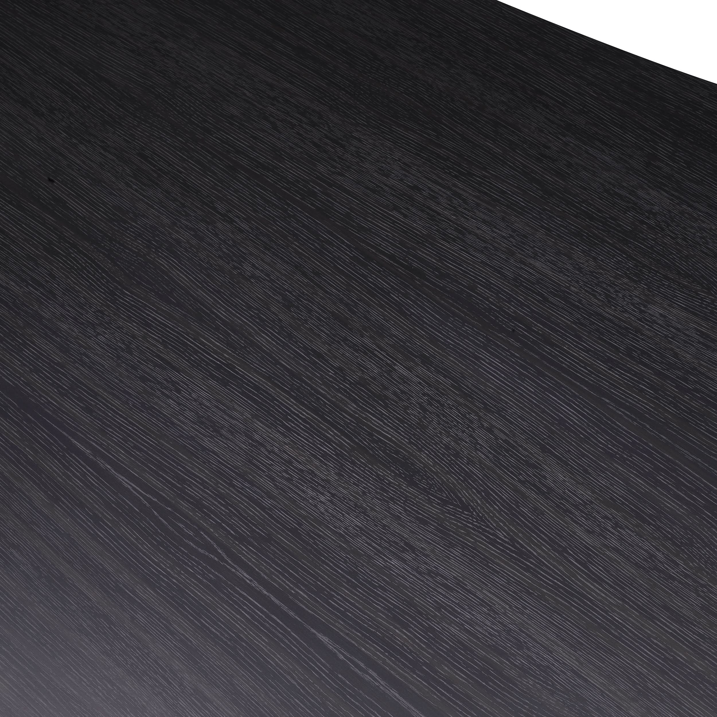 Eichholtz Couchtisch Bergman – Eichenfurnier Anthrazitgrau | Freiform | Low Profile Couchtisch eckig Eichholtz