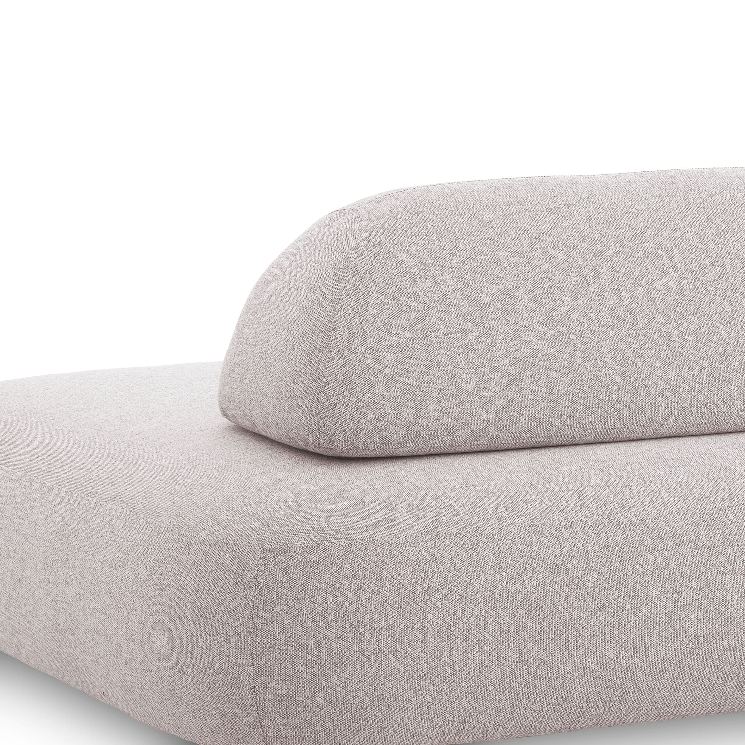 Eichholtz Outdoor Sofa Residenza – Mauritius Hellgrau | Schwarzes Gestell Outdoor Sofa Eichholtz