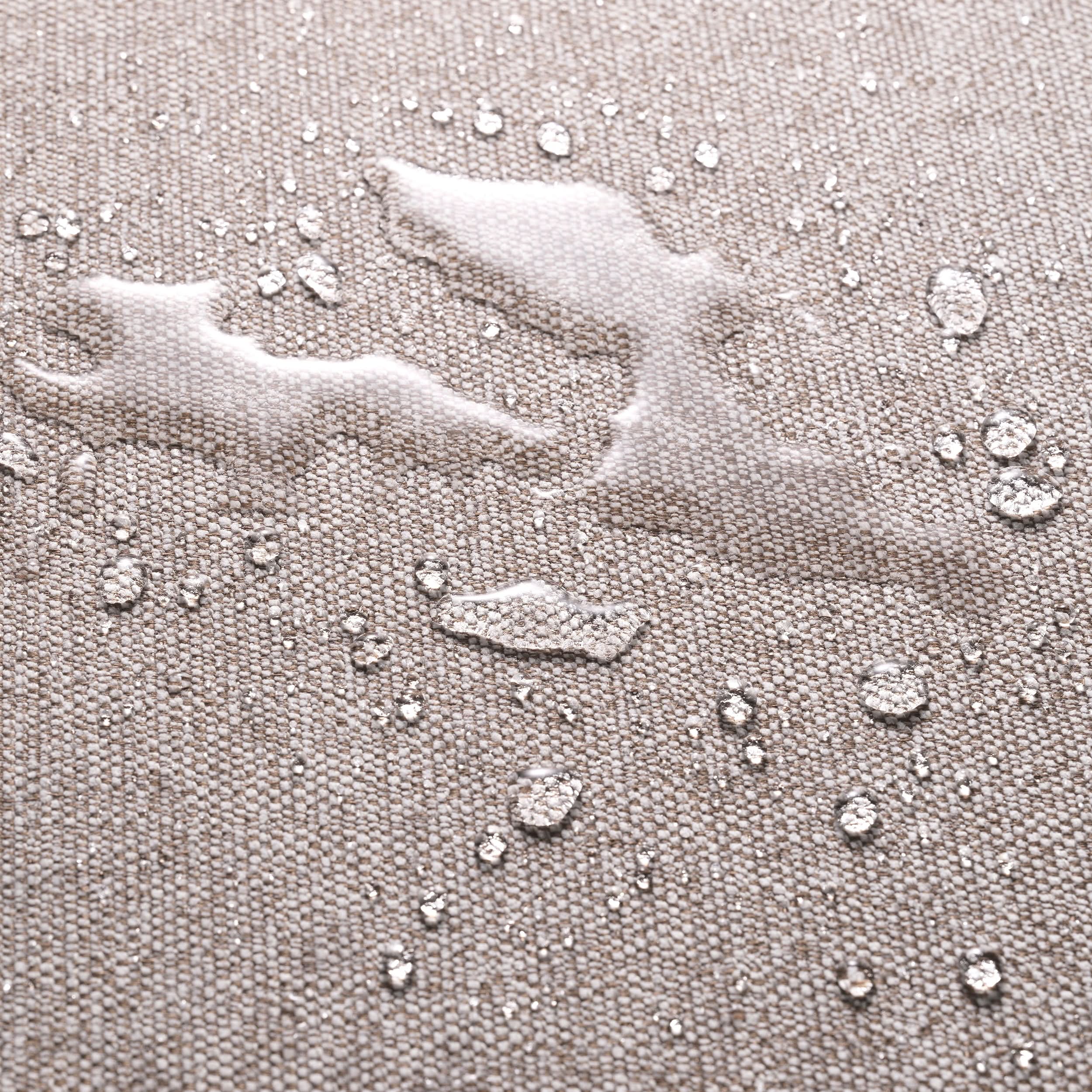 Eichholtz Outdoor Sofa Residenza – Mauritius Hellgrau | Schwarzes Gestell Outdoor Sofa Eichholtz