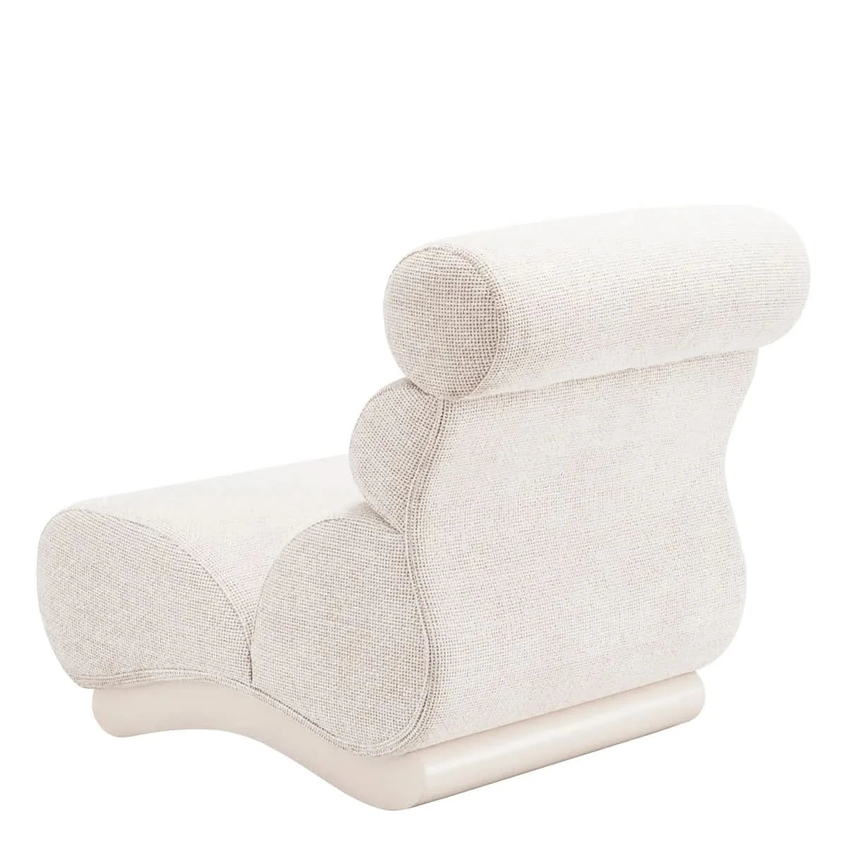 Eichholtz Sessel Congreso - Lyssa Off-White Polstersessel Eichholtz