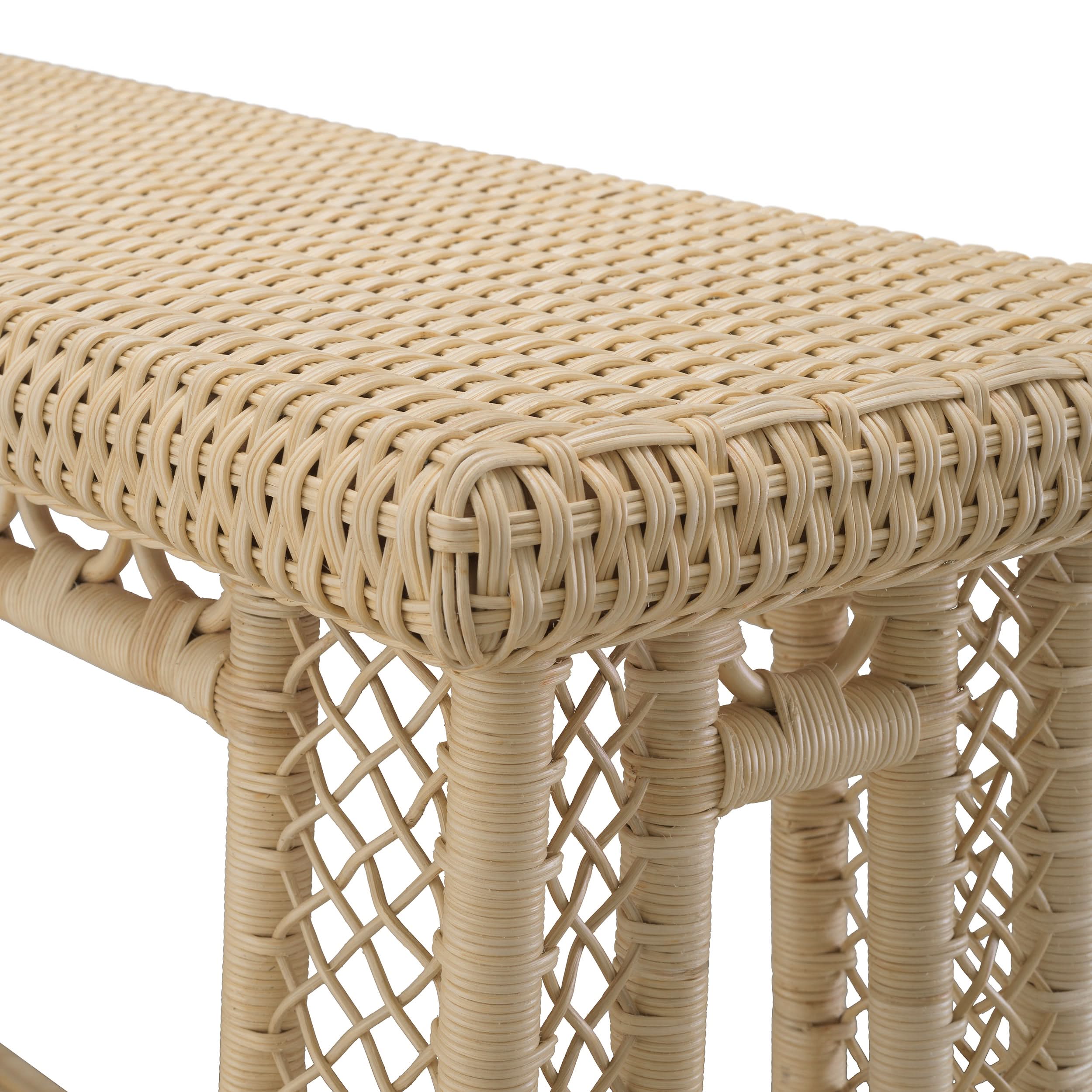 Eichholtz Konsolentisch Saba – Natur-Rattan Konsolentisch Eichholtz