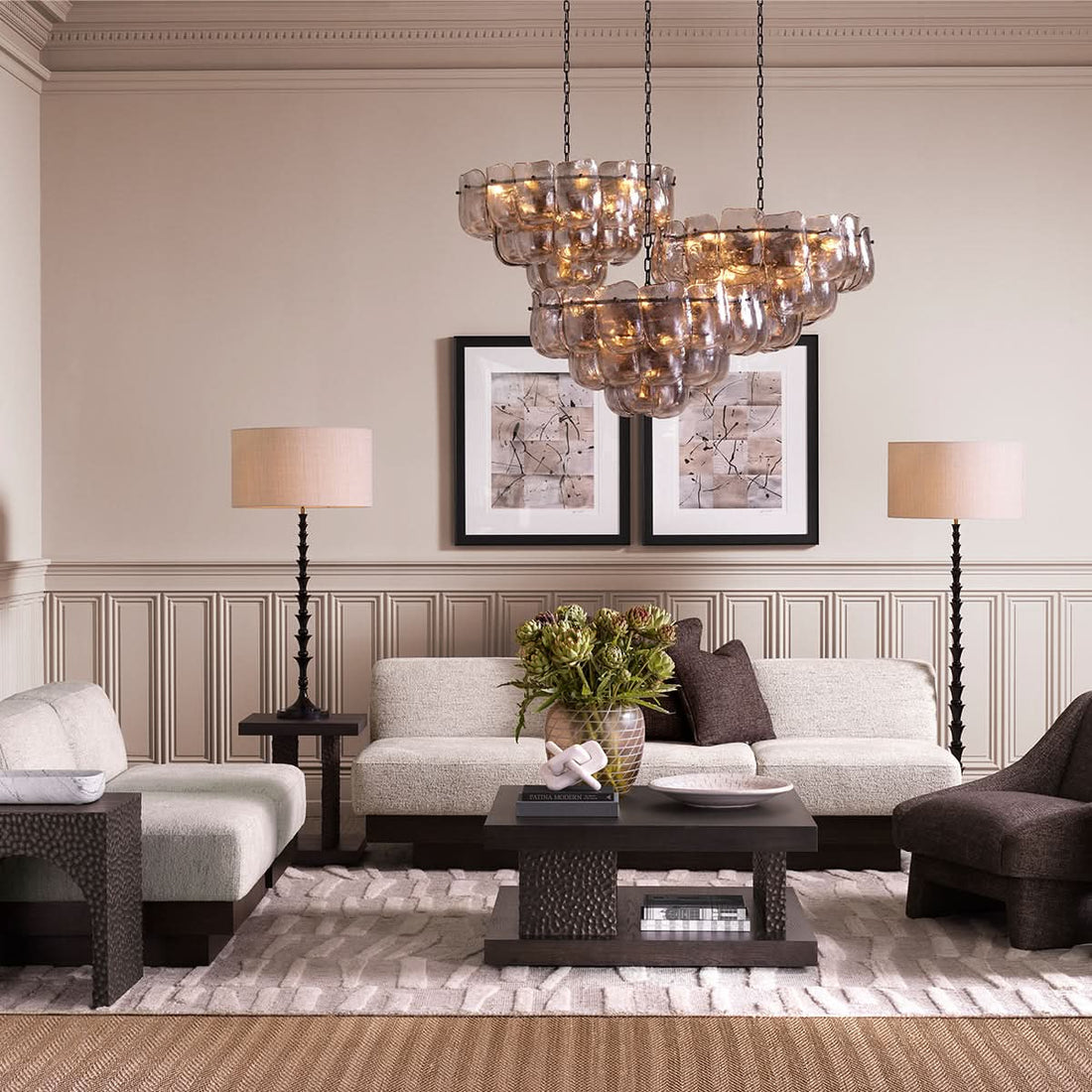 Eichholtz Sofa Bastion 4-Sitzer Sofa Eichholtz