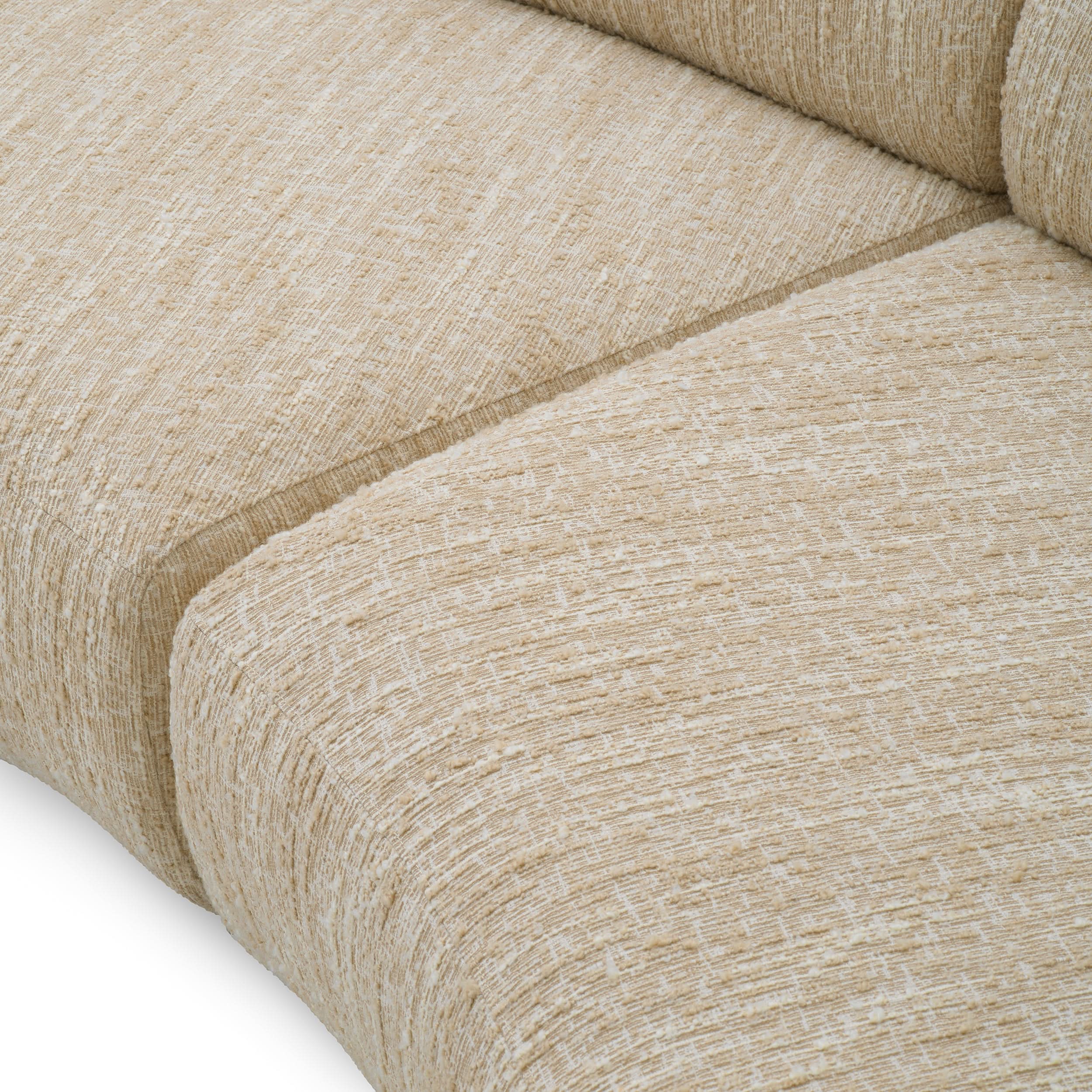 Eichholtz Sofa Cordova – Bouclé Sonata Cream 4-Sitzer Sofa Eichholtz