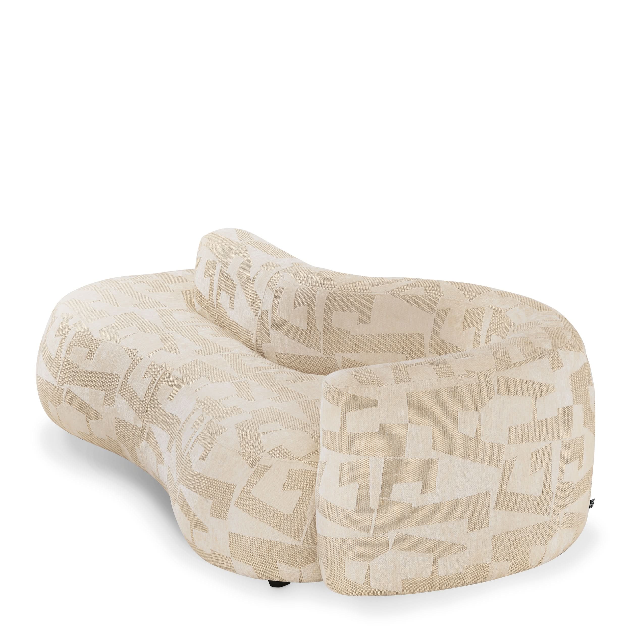 Eichholtz Sofa Julita – Brooklyn Sand Sofa rund Eichholtz