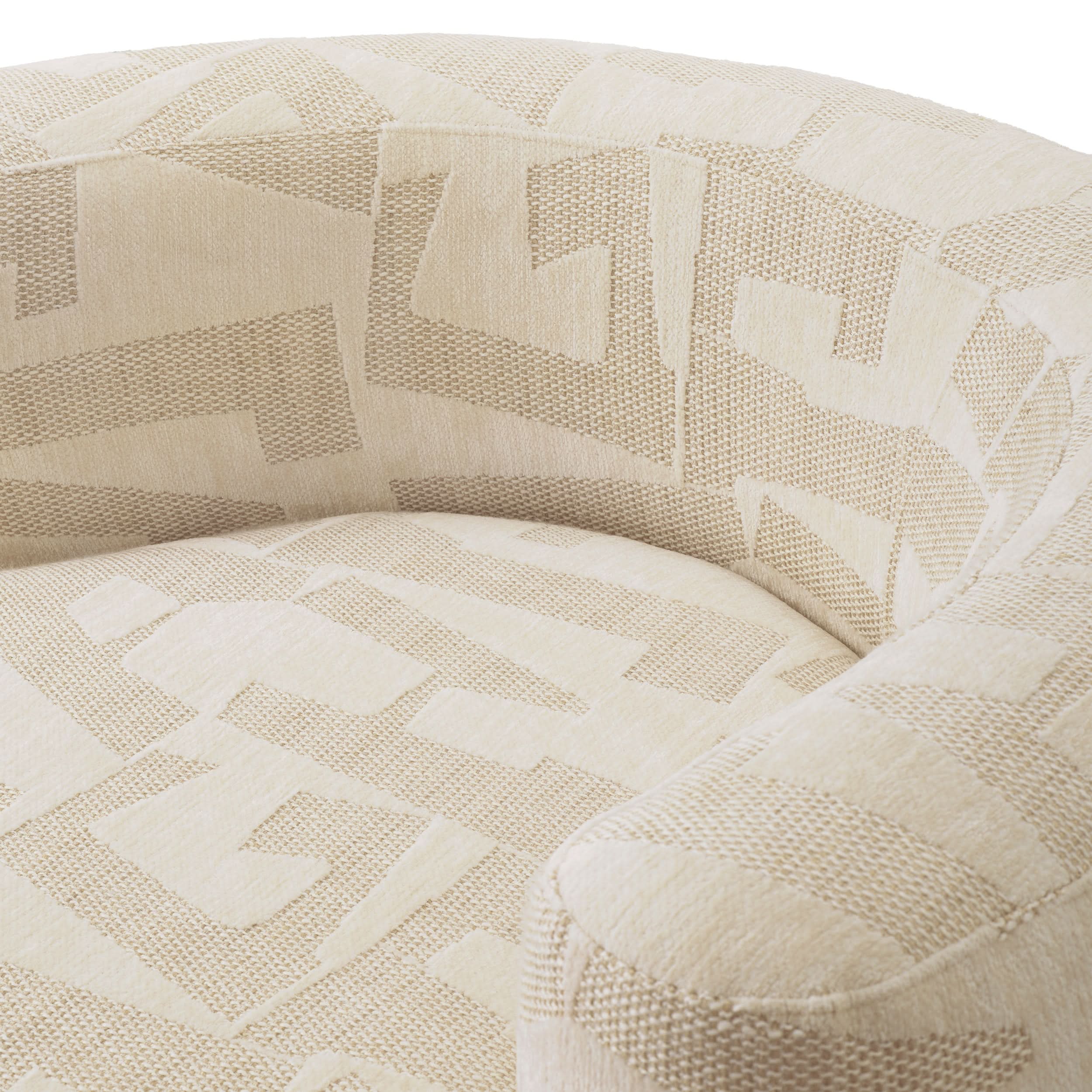 Eichholtz Sofa Julita – Brooklyn Sand Sofa rund Eichholtz
