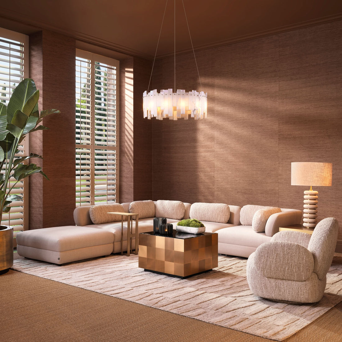 Eichholtz Modulares Sofa Paulo – Eckelement Sofa-Element Eichholtz