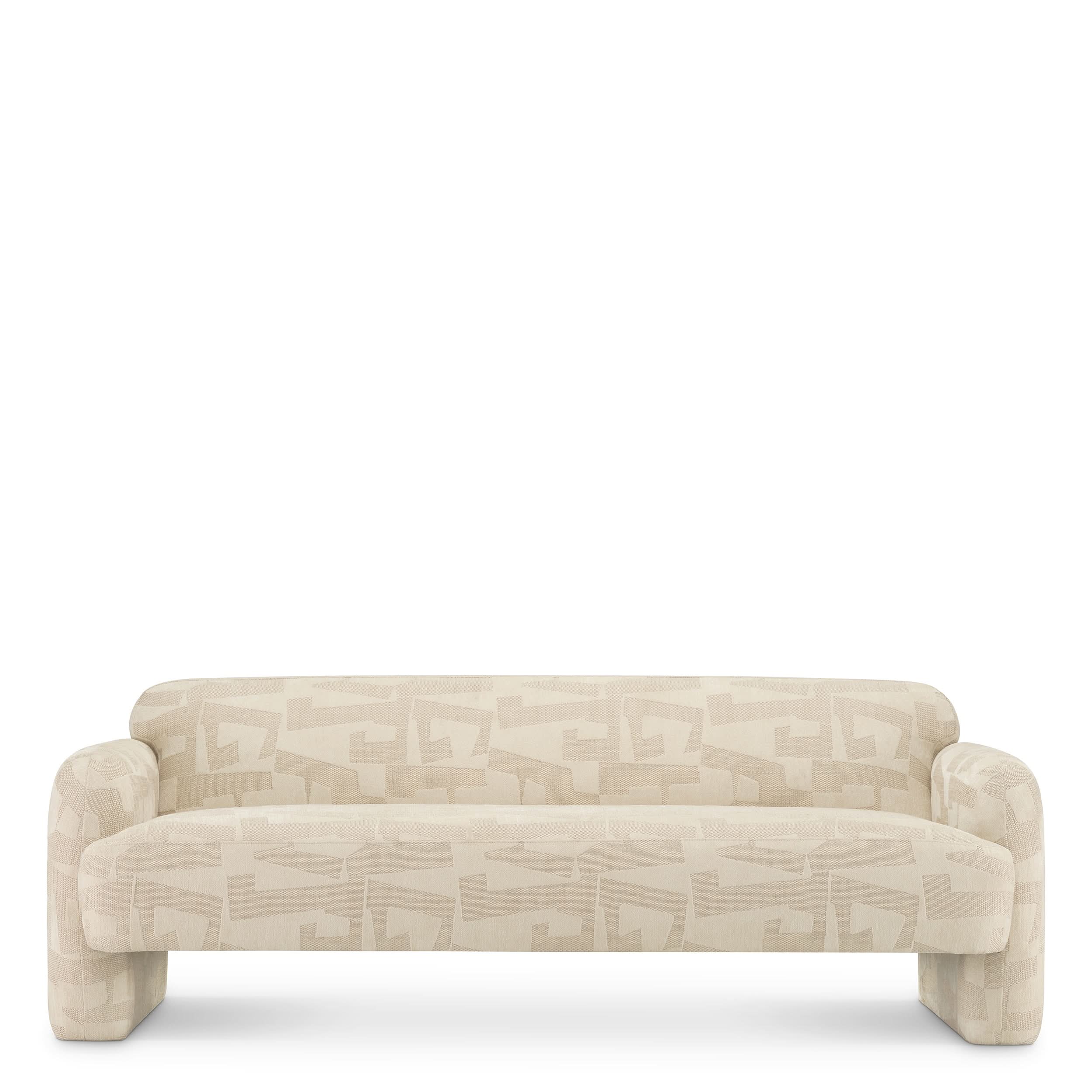 Eichholtz Sofa Hernandez – Brooklyn Sand 3-Sitzer Sofa Eichholtz