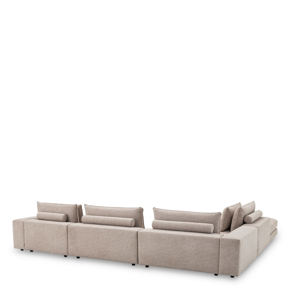 Eichholtz Sofa Lounge Club XL I Nuoro Greige 8-Sitzer Sofa Eichholtz