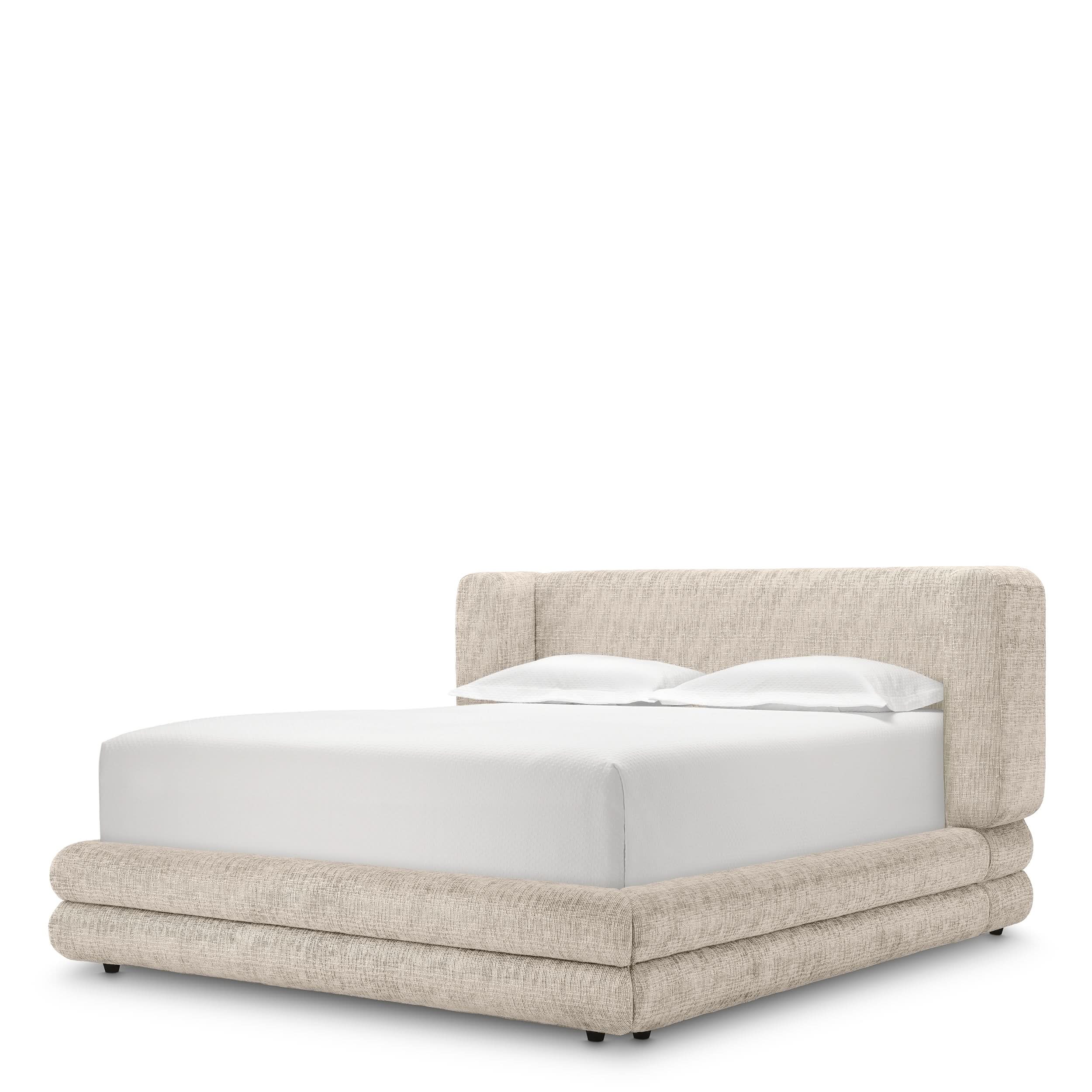 Eichholtz Bettgestell Francisco – Creststone Beige Bettgestell Eichholtz