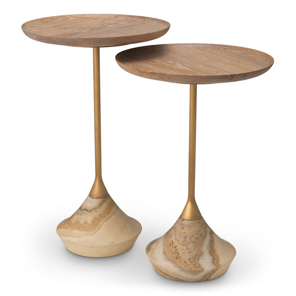 Eichholtz Beistelltisch Puglia – 2er-Set 2er-Set Beistelltische Eichholtz
