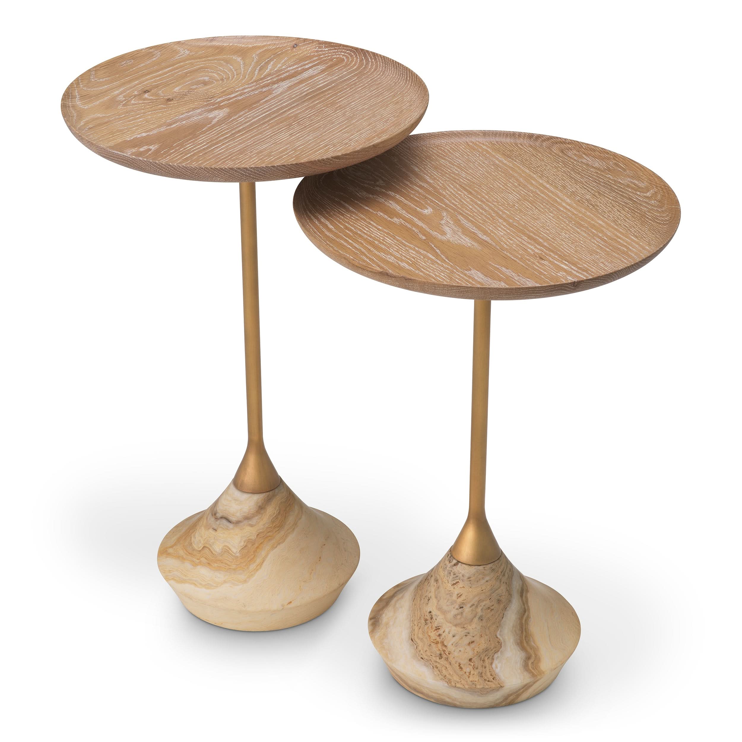 Eichholtz Beistelltisch Puglia – 2er-Set 2er-Set Beistelltische Eichholtz