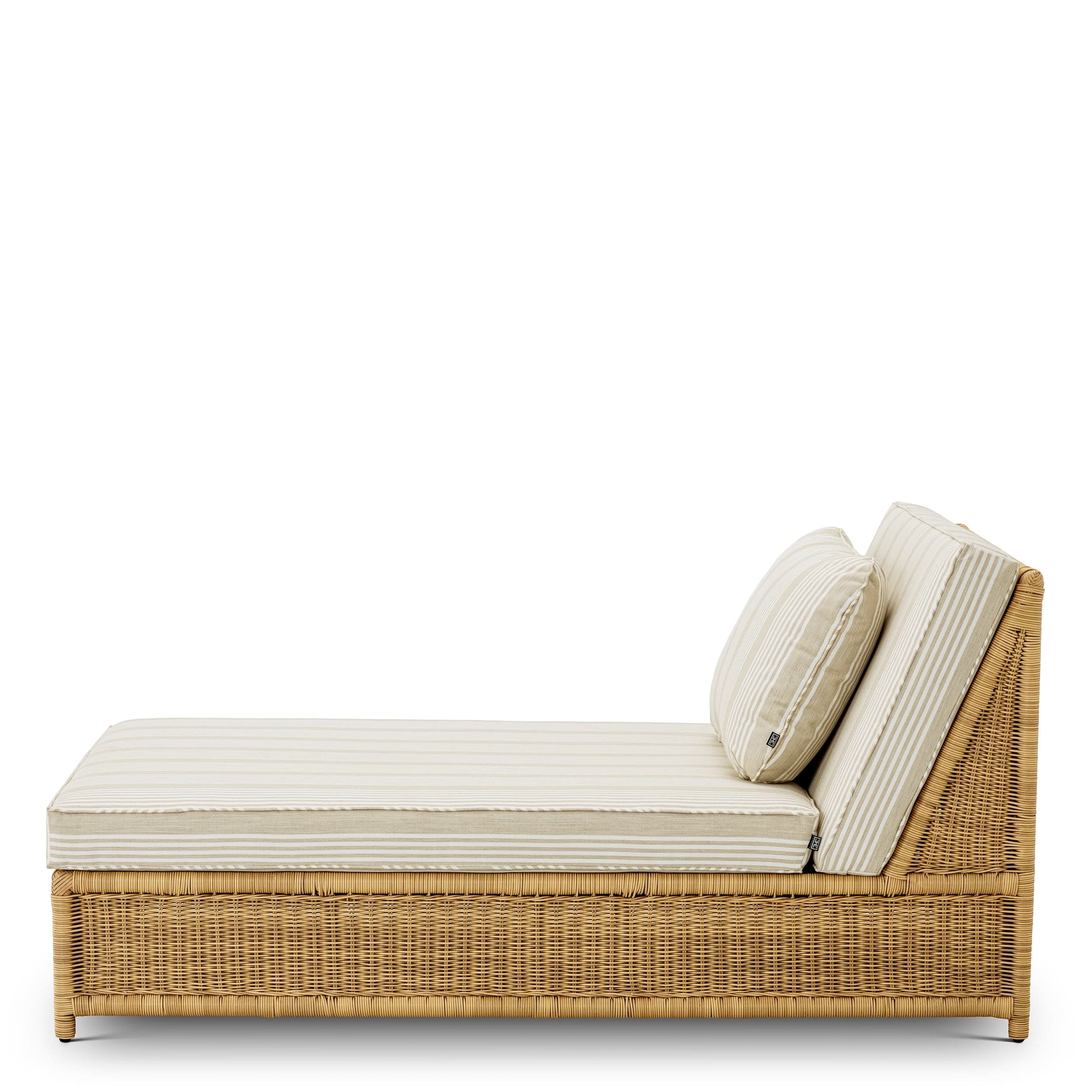 Eichholtz Outdoor Tagesbett Hampton – Kunstrattan | Saville Beige Outdoor Sofa Eichholtz