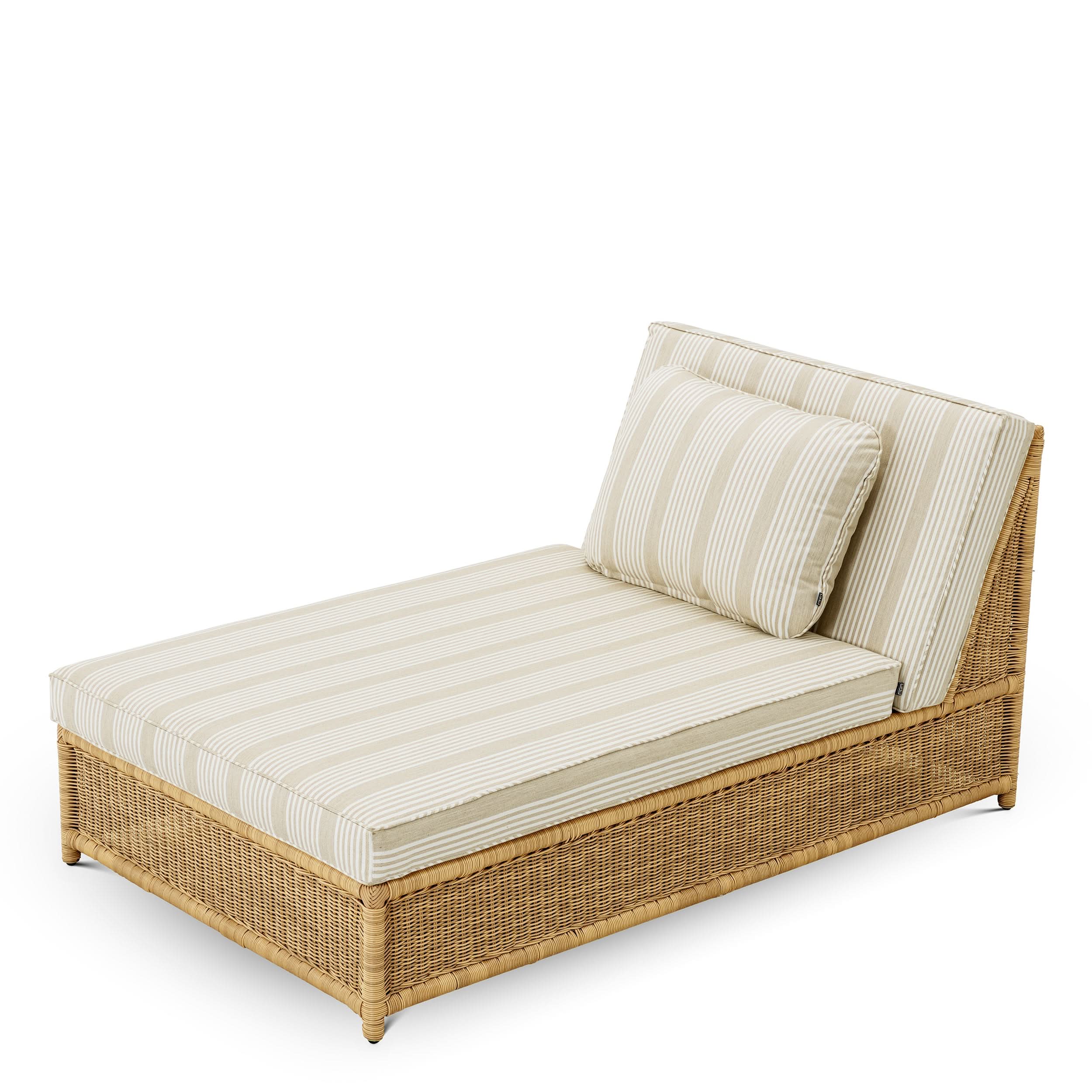 Eichholtz Outdoor Tagesbett Hampton – Kunstrattan | Saville Beige Outdoor Sofa Eichholtz