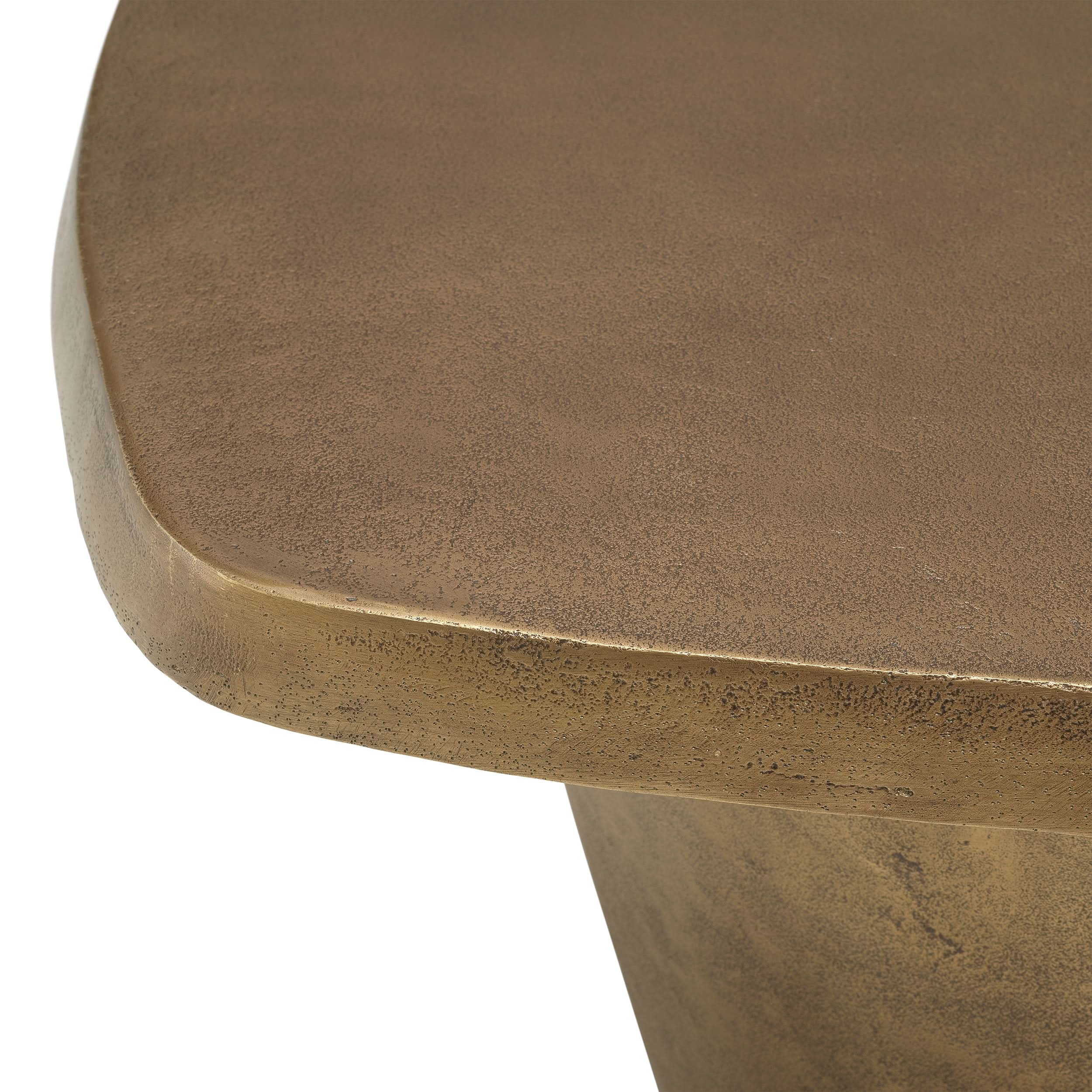 Eichholtz Coffee Table Pierro Set aus 2 – Vintage Brass Finish 2er-Set Couchtisch Eichholtz