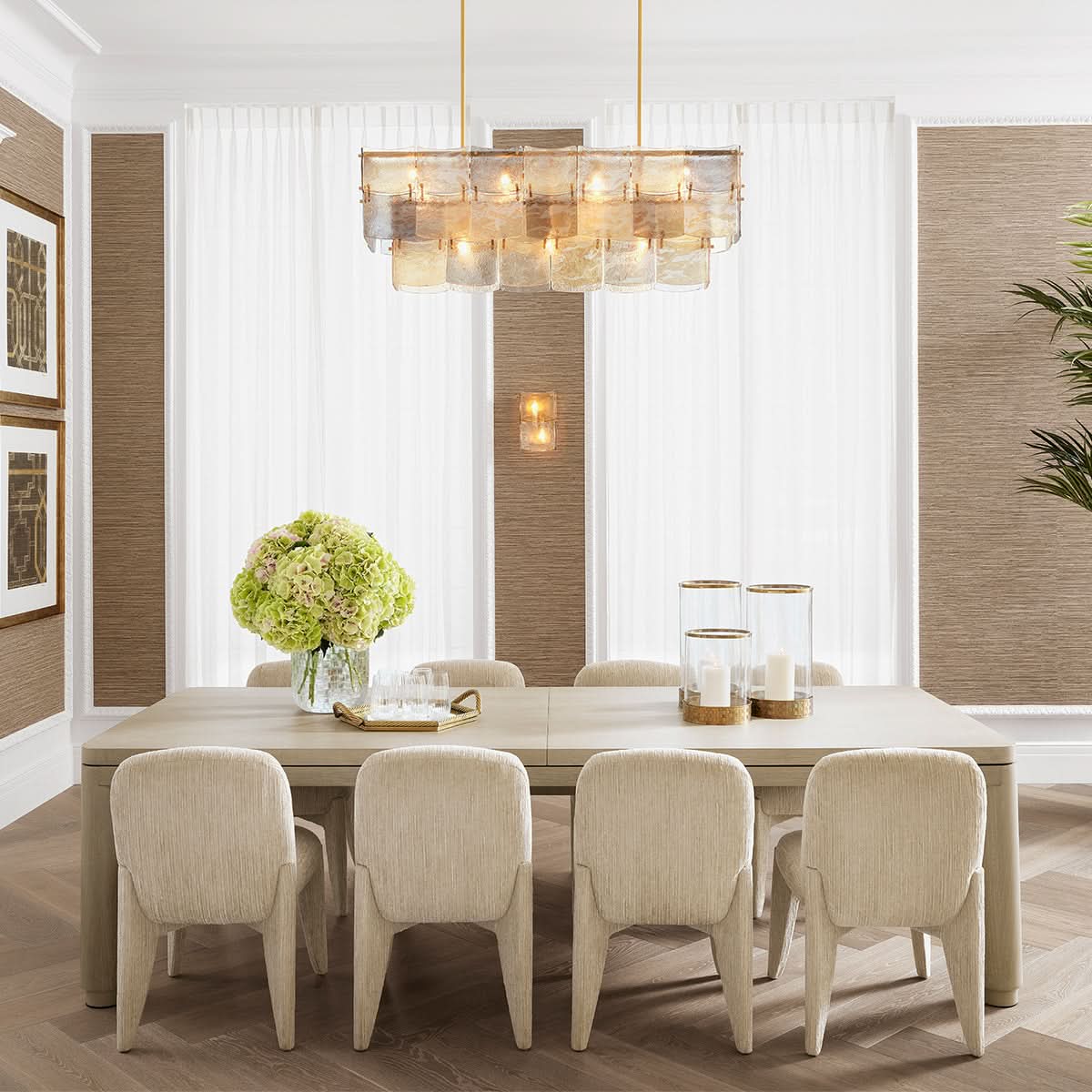 Eichholtz Ausziehbarer Esstisch Atelier Esstisch eckig Eichholtz