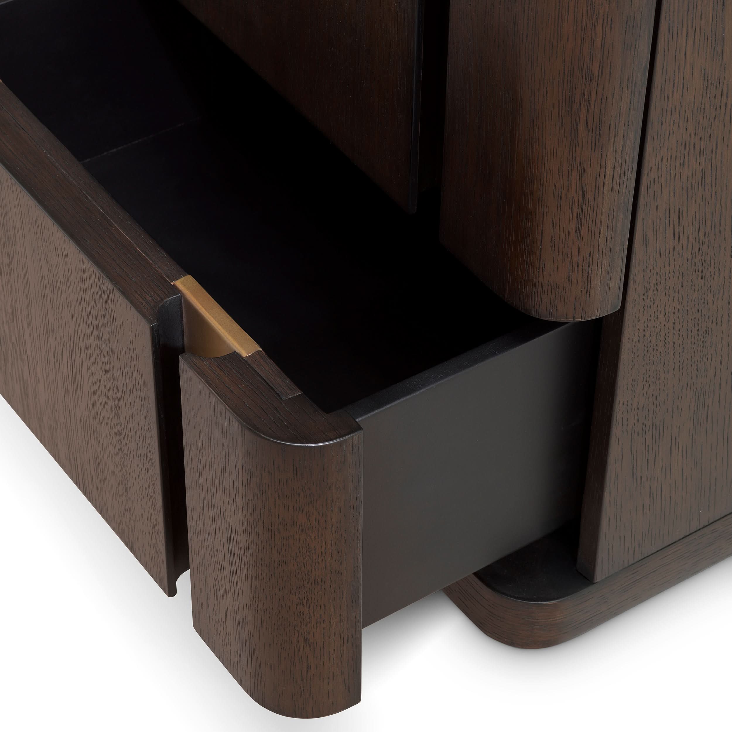 Eichholtz Nachttisch Modesto Mocca Nachttisch Eichholtz