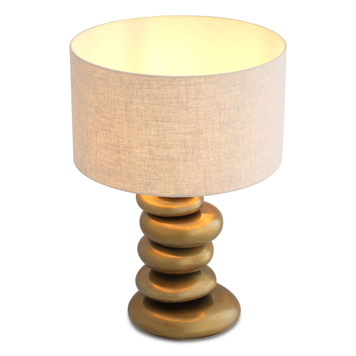 Eichholtz Tischleuchte Kallisto – Vintage Brass Finish Tischlampe Eichholtz