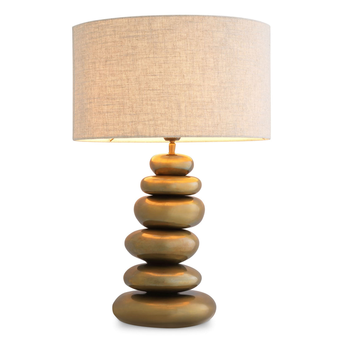 Eichholtz Tischleuchte Kallisto – Vintage Brass Finish Tischlampe Eichholtz