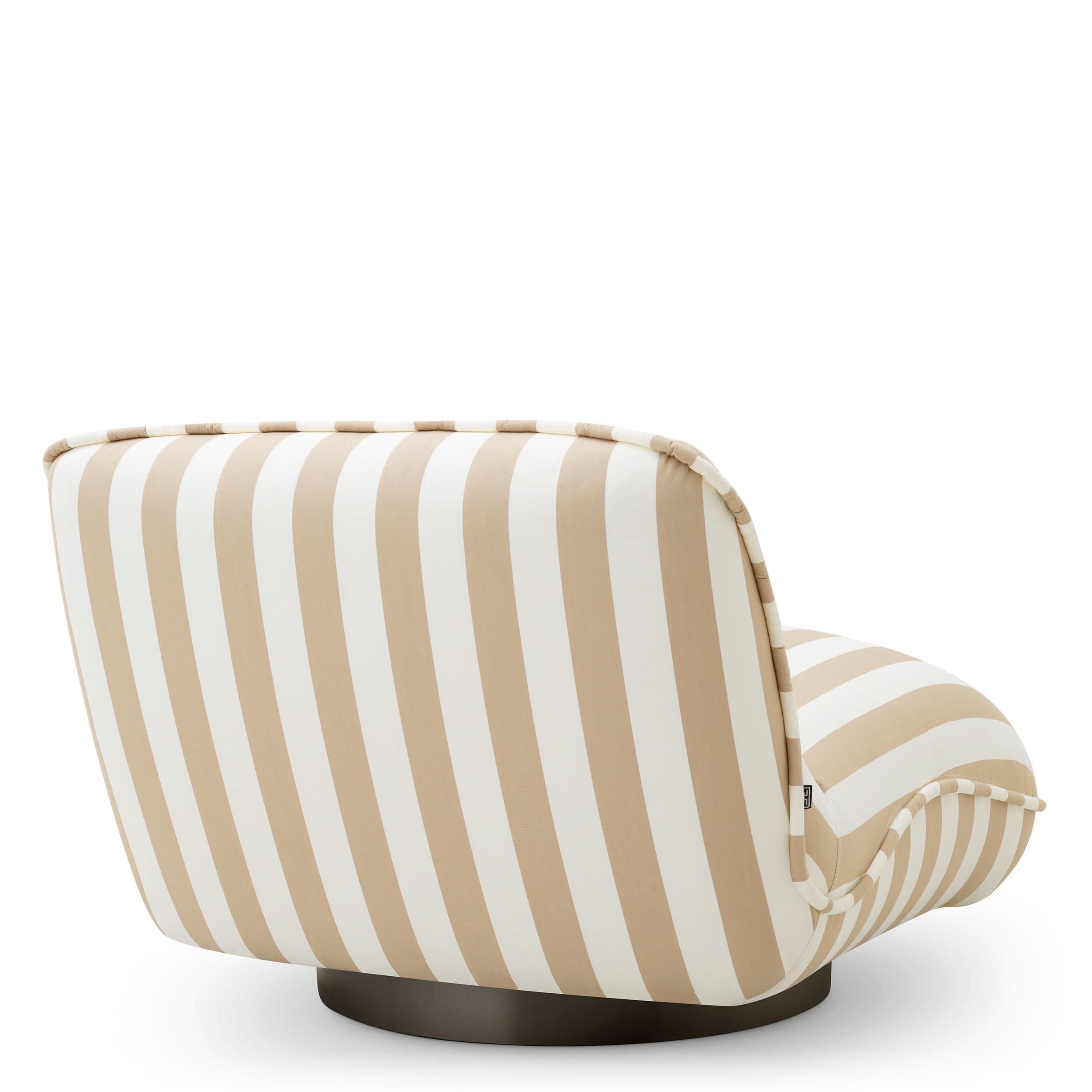 Eichholtz Outdoor Sessel Relax – Florent Beige | Black Base Outdoor Sessel Eichholtz