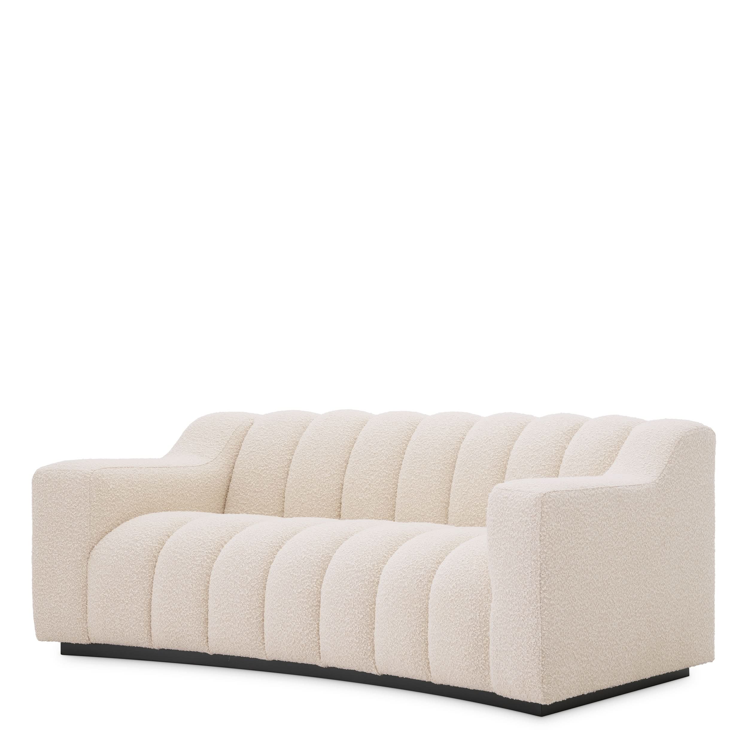 Eichholtz Sofa Kelly XS – Bouclé Cream 2-Sitzer Sofa Eichholtz