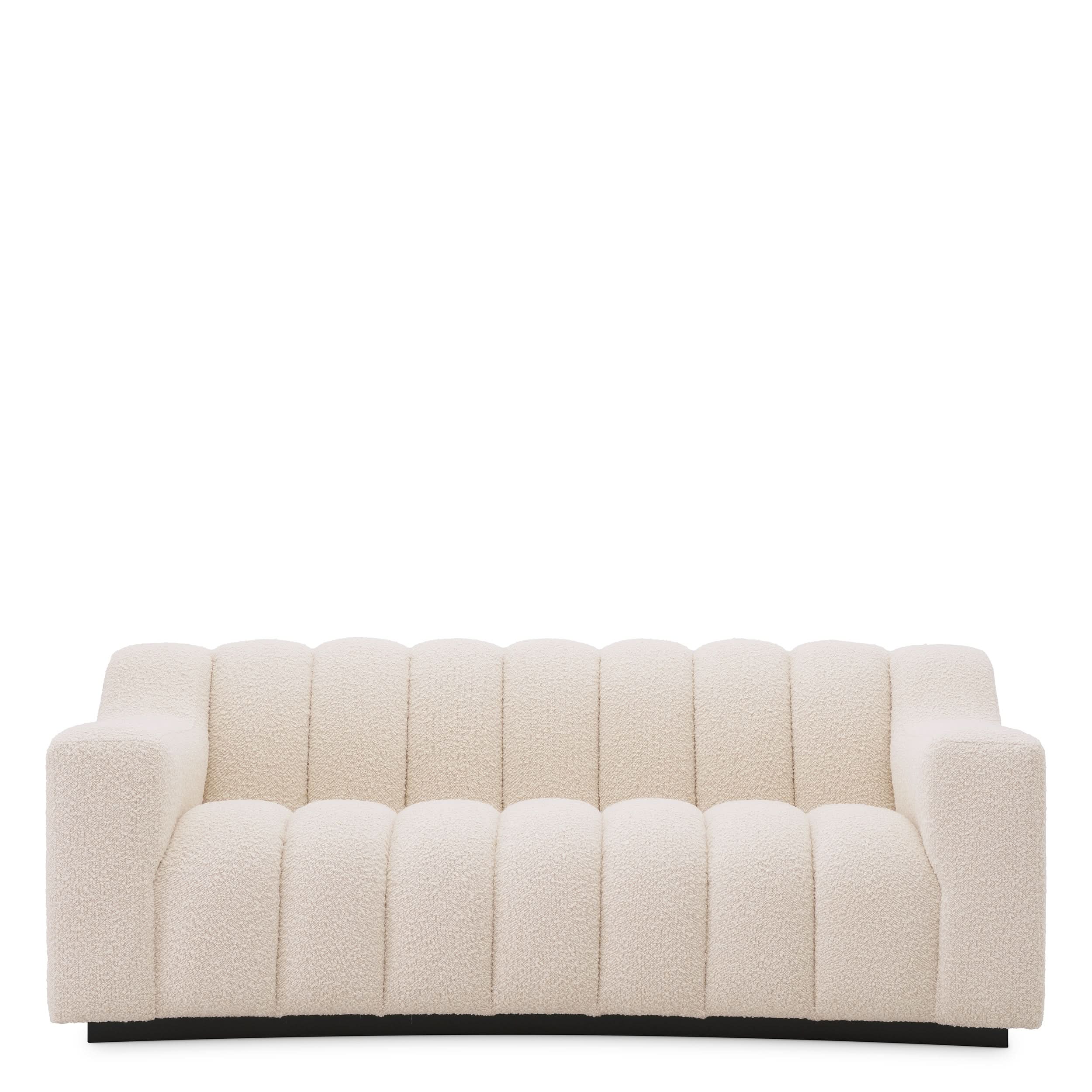 Eichholtz Sofa Kelly XS – Bouclé Cream 2-Sitzer Sofa Eichholtz