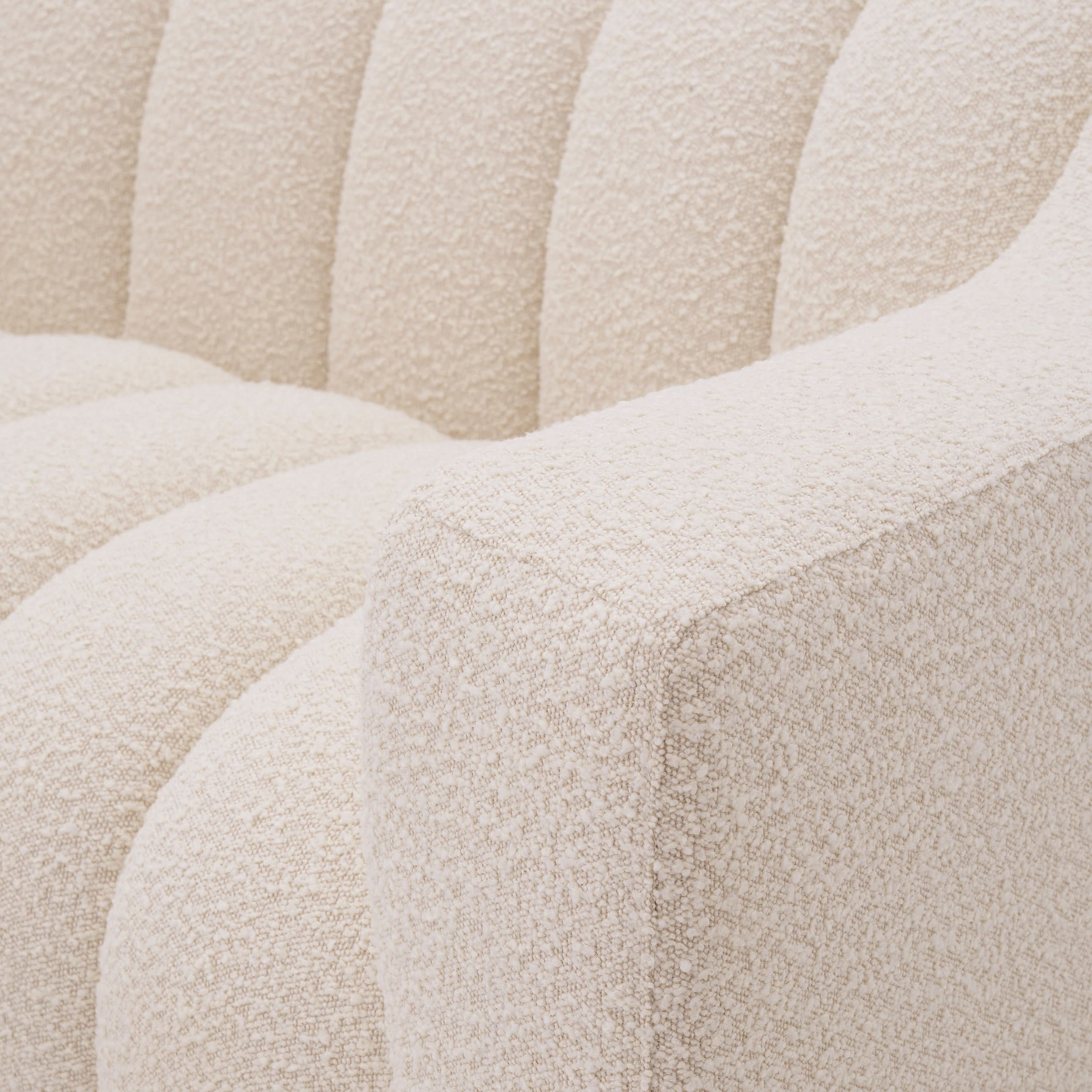 Eichholtz Sofa Kelly XS – Bouclé Cream 2-Sitzer Sofa Eichholtz