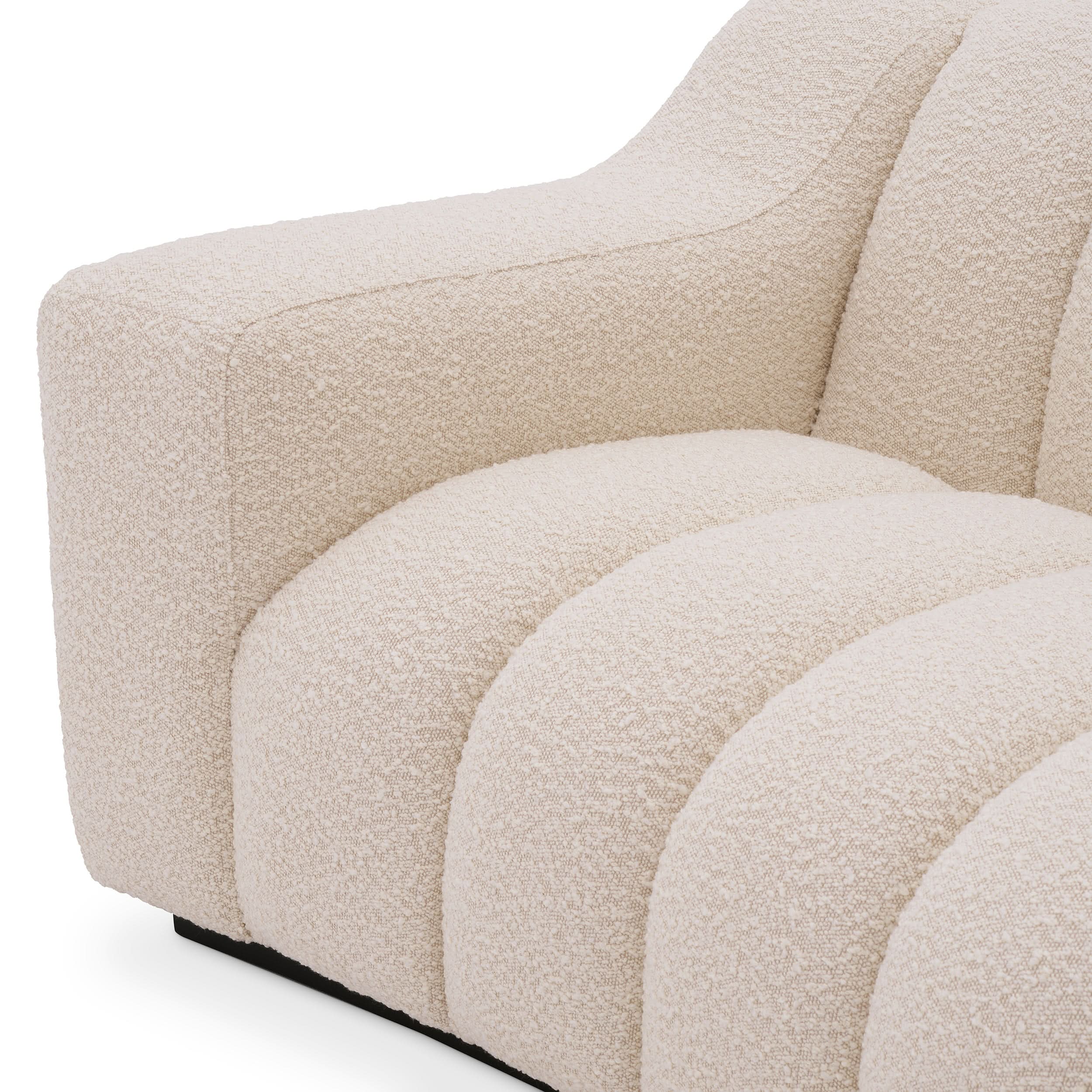 Eichholtz Sofa Kelly XS – Bouclé Cream 2-Sitzer Sofa Eichholtz