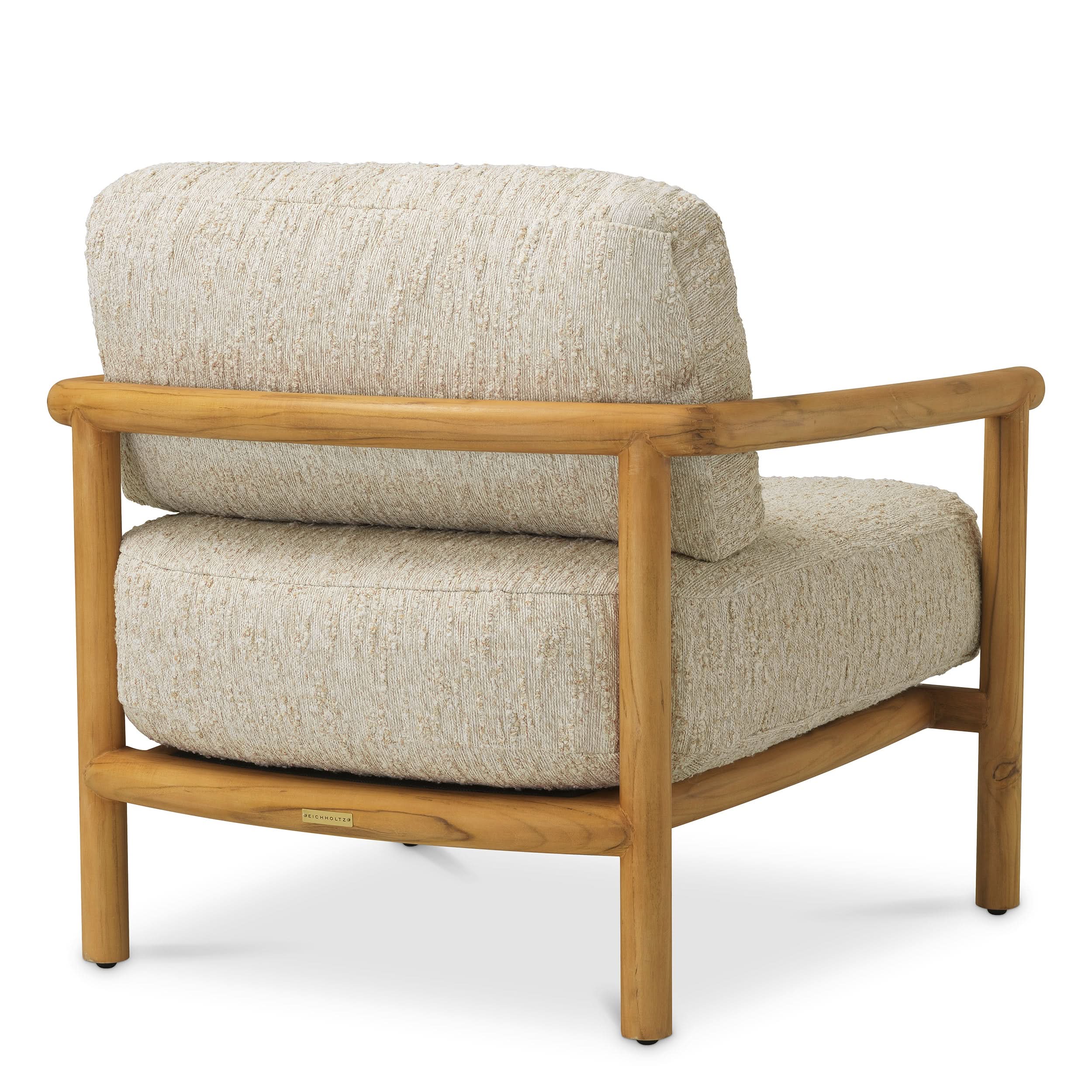 Eichholtz Outdoor Sessel Ombria – Natural Teak | Arden Natural Outdoor Sessel Eichholtz
