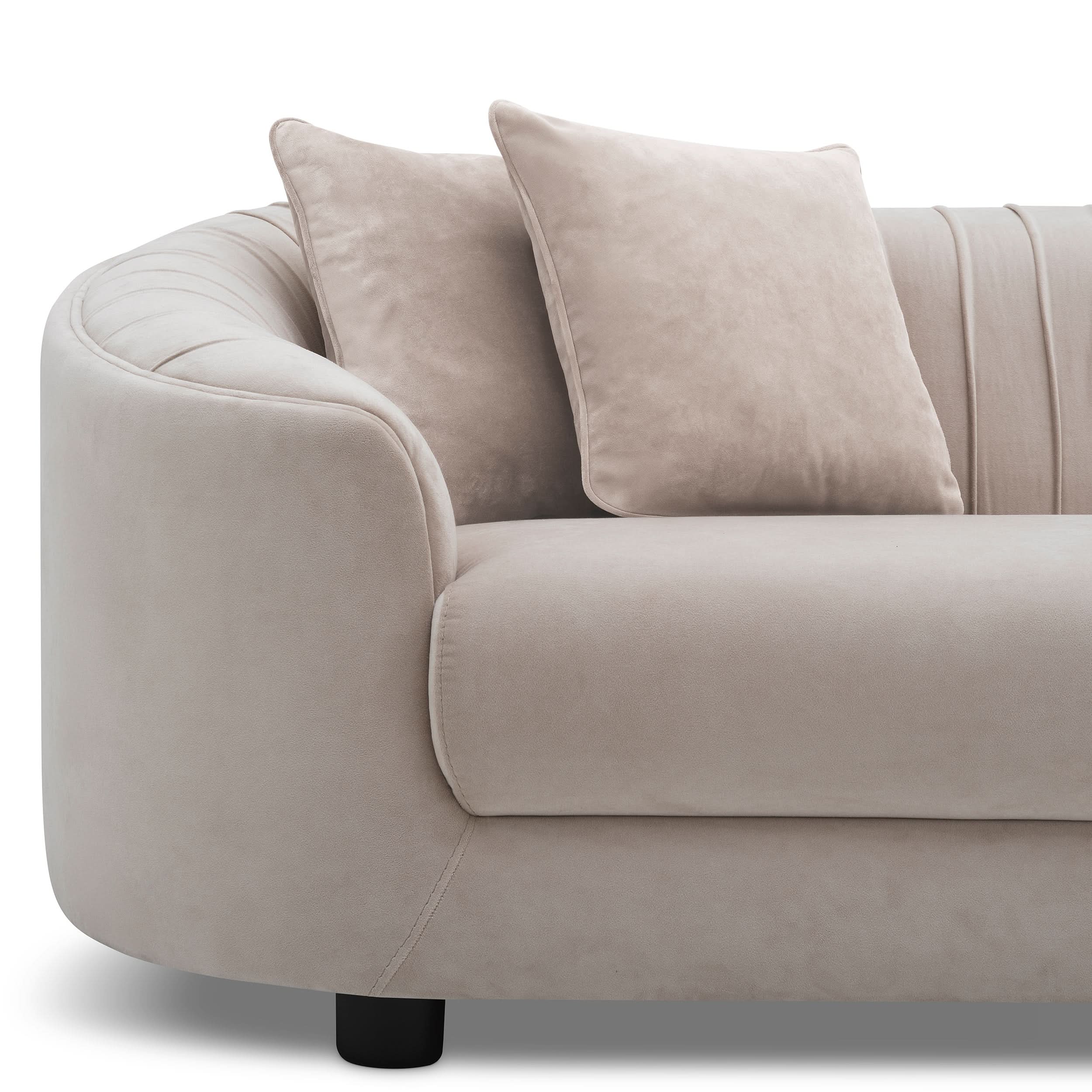 Eichholtz Sofa Jameson cream 3-Sitzer Sofa Eichholtz