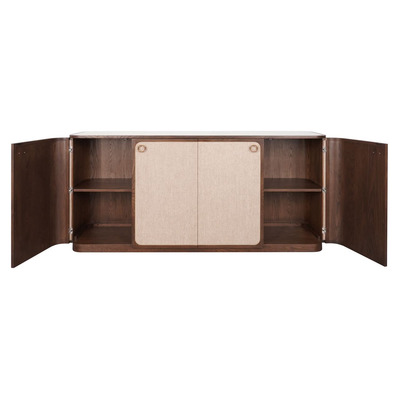 Richmond Interiors – Sideboard Willox Brown (4 Türen) Sideboard Richmond Interiors