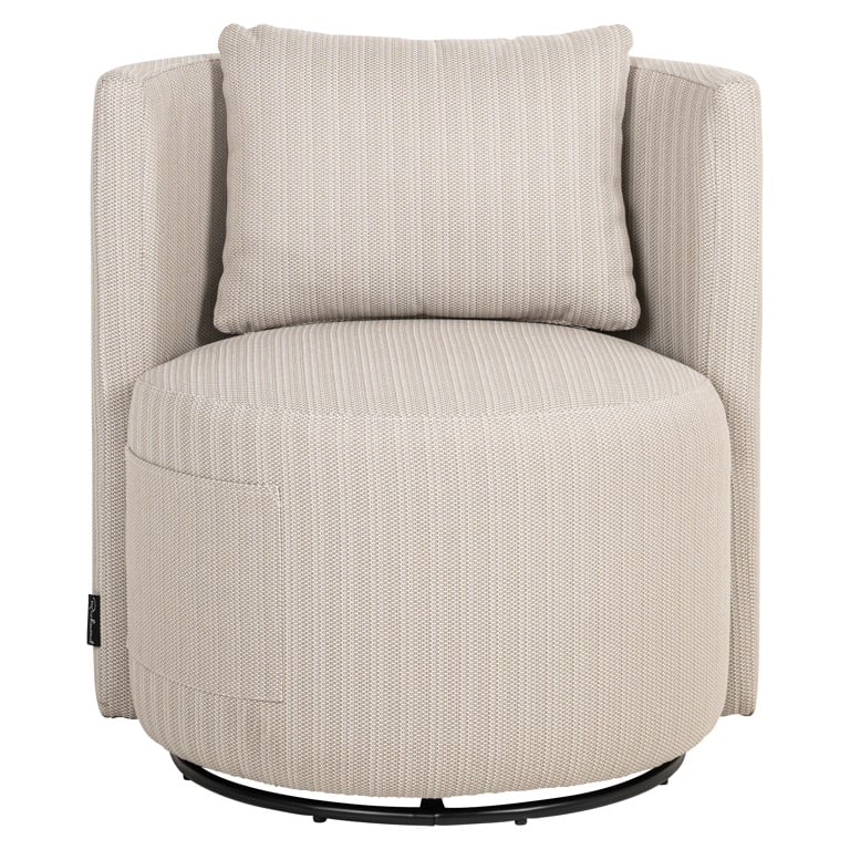 Richmond Interiors Outdoor Drehstuhl Marlin beige (22080 Beige) Outdoor Drehstuhl Richmond Interiors