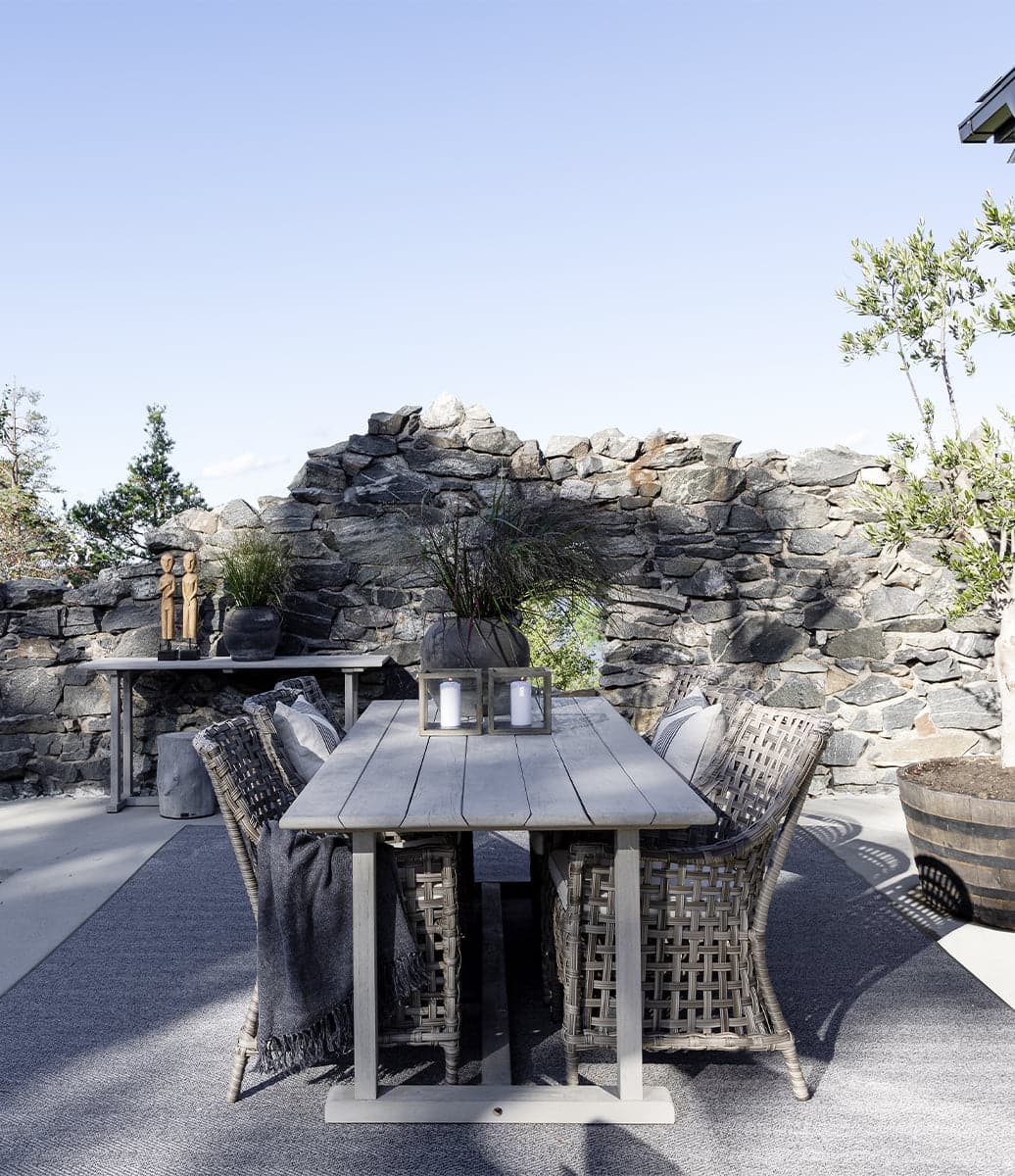 Artwood Outdoor Esstisch PALERMO charcoal Outdoor Esstisch eckig Artwood