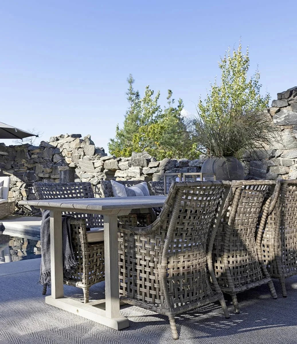 Artwood Outdoor Esstisch PALERMO charcoal Outdoor Esstisch eckig Artwood