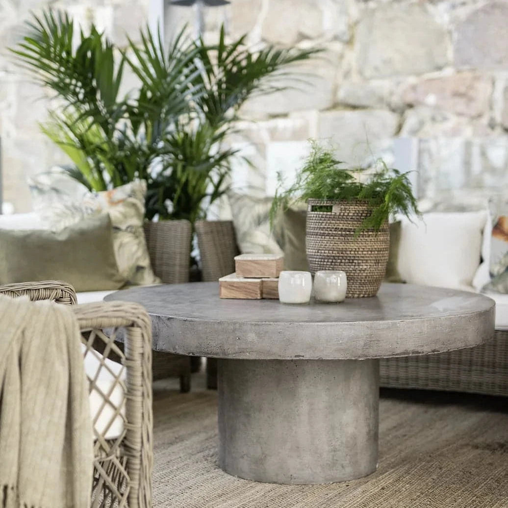 Artwood Outdoor Couchtisch REGENT beton Outdoor Couchtisch rund Artwood