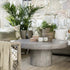 Artwood Outdoor Couchtisch REGENT beton Outdoor Couchtisch rund Artwood