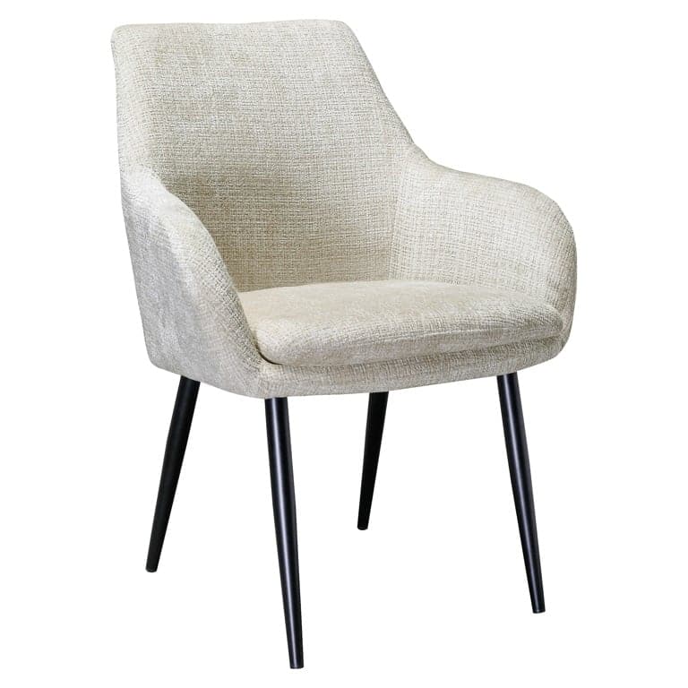 Richmond Interiors - 2er-Set Esszimmerstuhl Chrissy beige chenille (Niagara 902 beige) Esszimmerstuhl Richmond Interiors